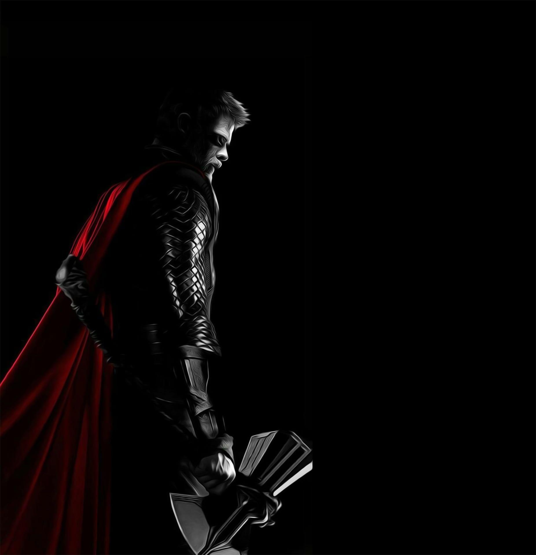 Thor Black Wallpapers Top Free Thor Black Backgrounds Wallpaperaccess