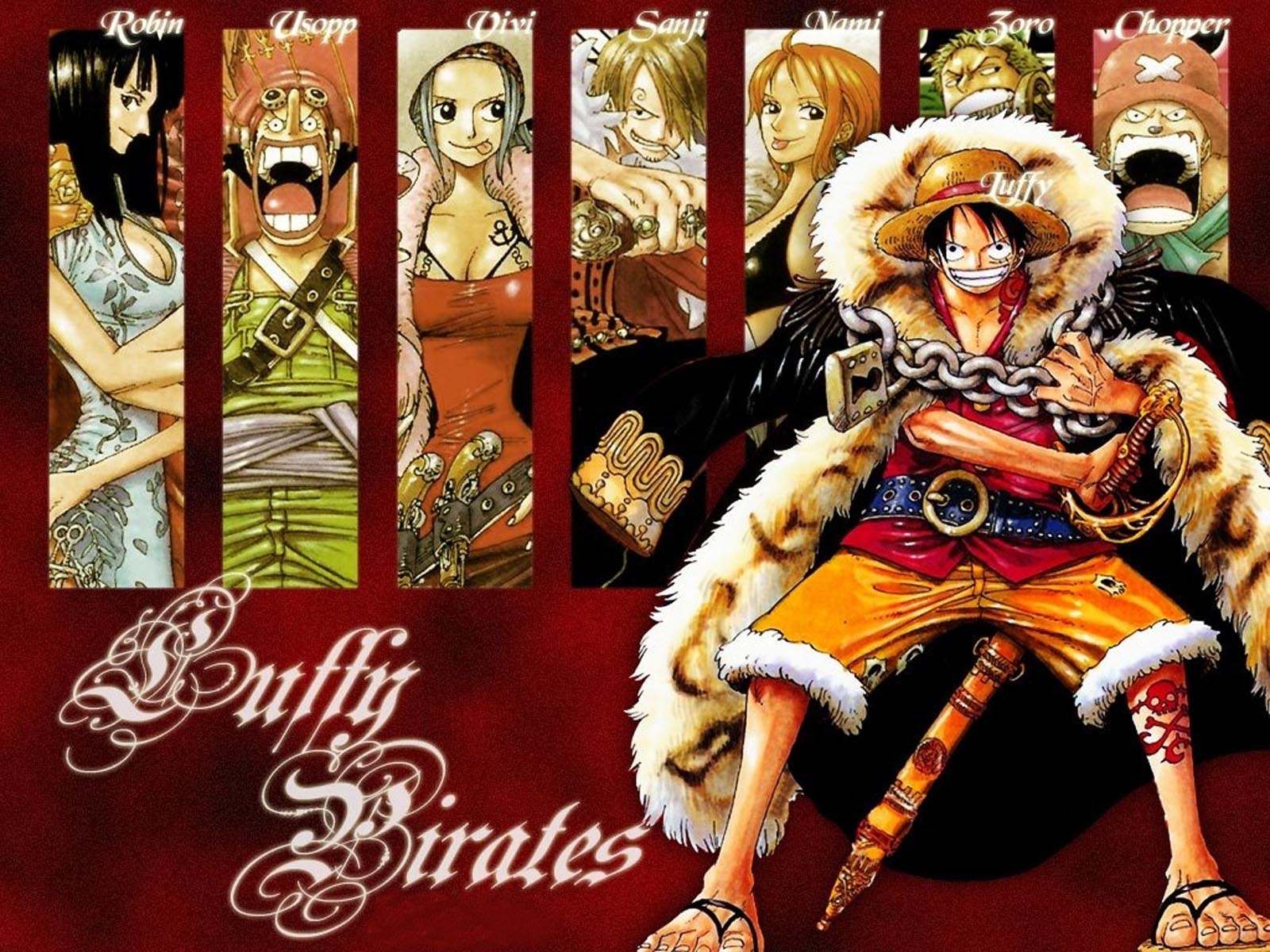 1600x1200 One Piece Crew Wallpaper