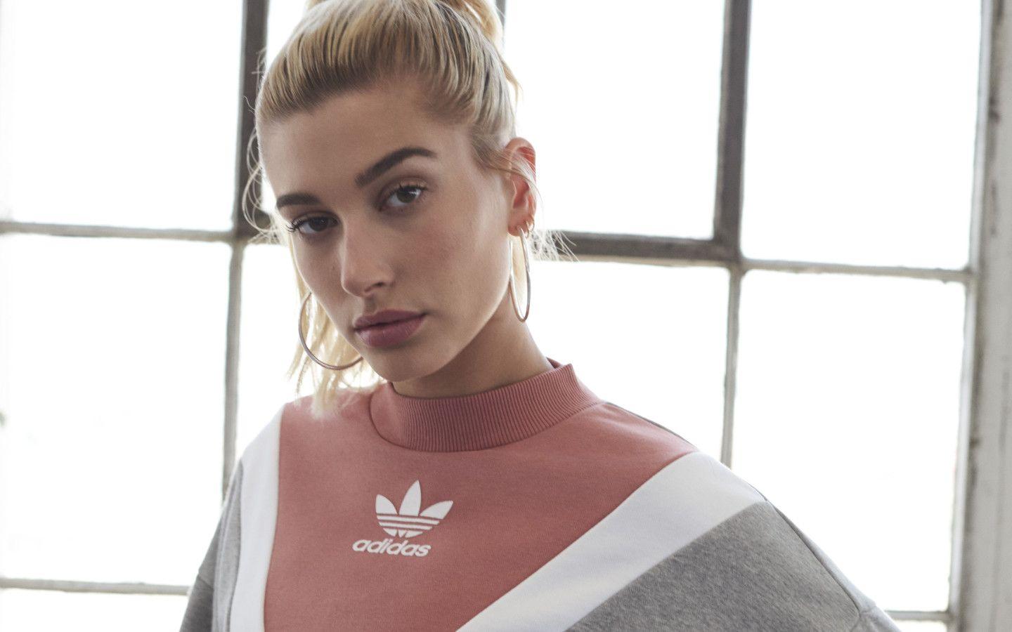 1440x900 Hailey Baldwin Adidas X Campaign 2018 1440x900 Resolution