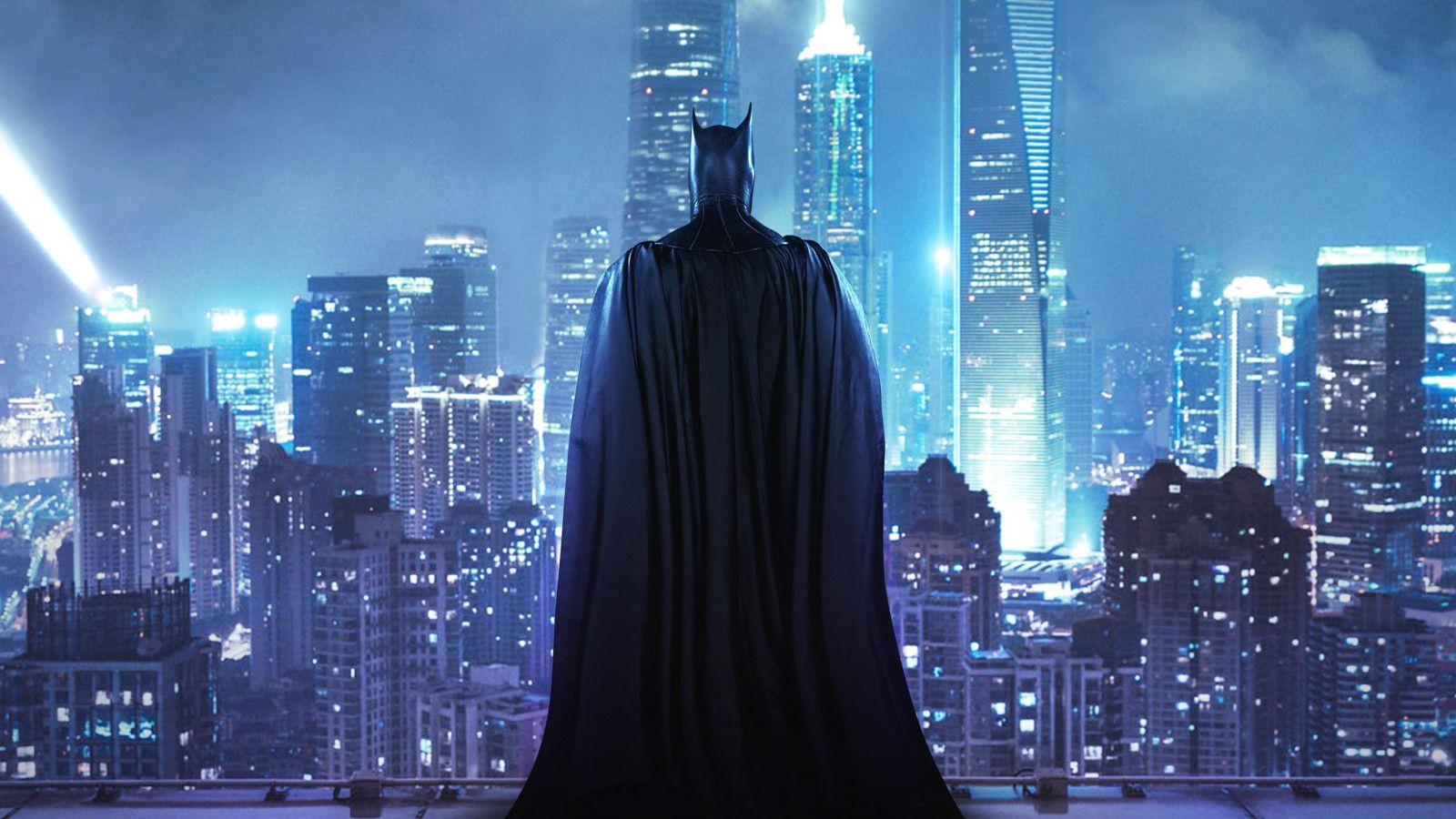 1600x900 Batman Standing On The Roofx900 Resolution HD 4k