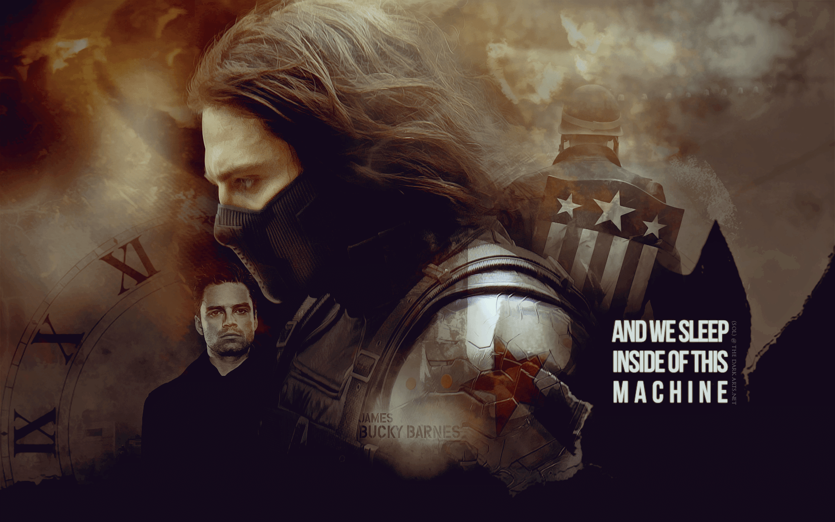 1680x1050 Winter Soldier Barnes (winter soldier) Wallpaper