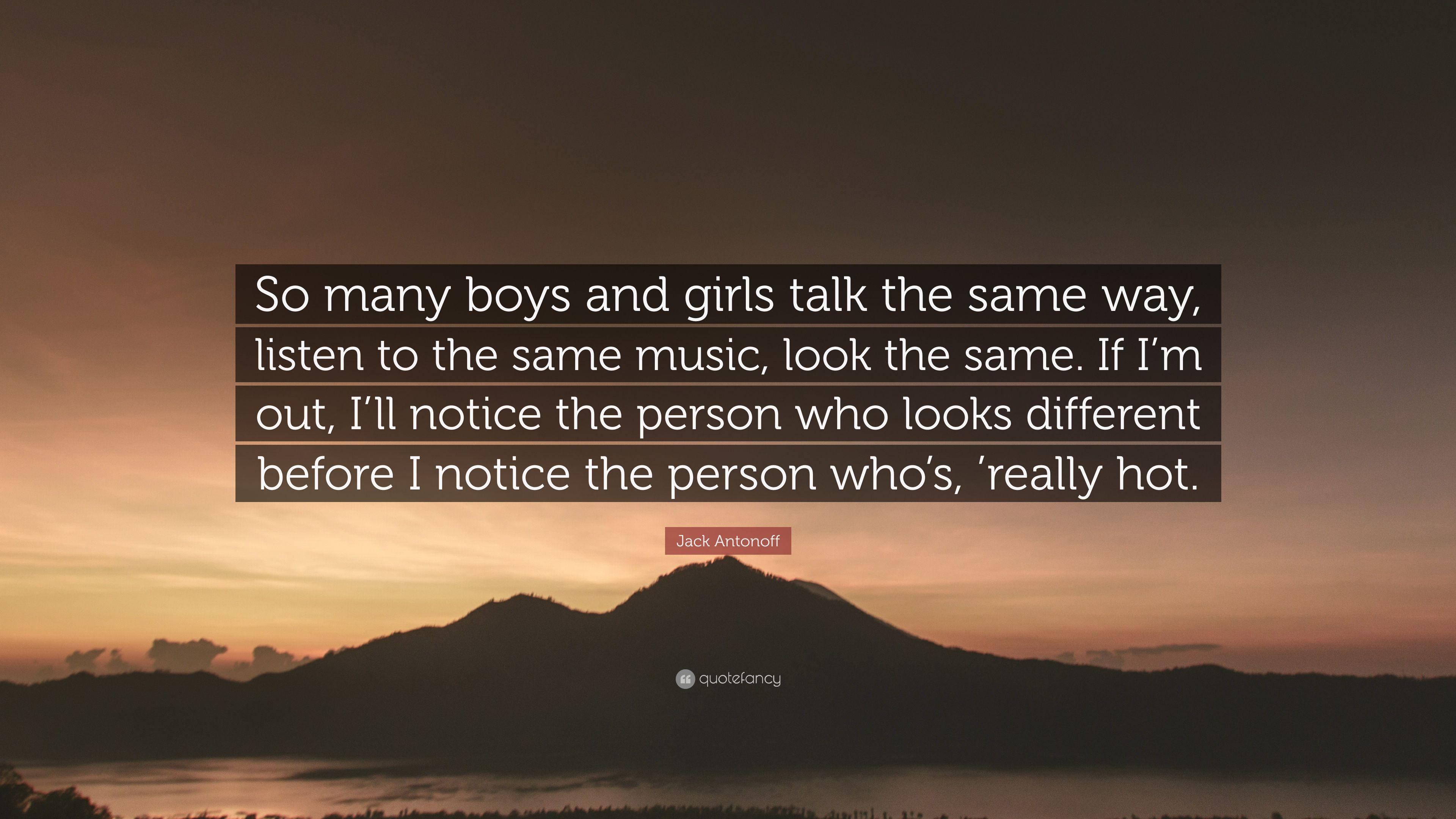 3840x2160 Jack Antonoff Quote: “So many boys and girls talk the same way