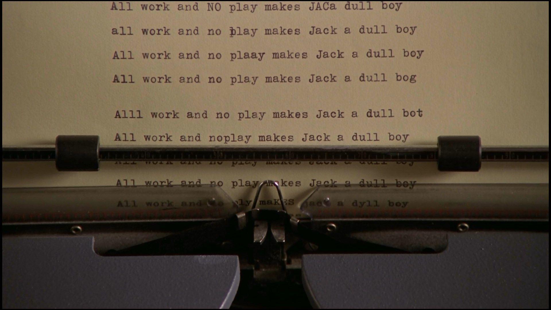 1920x1080 The Shining Wallpaper HD Work And No Play Makes Jack A Dull