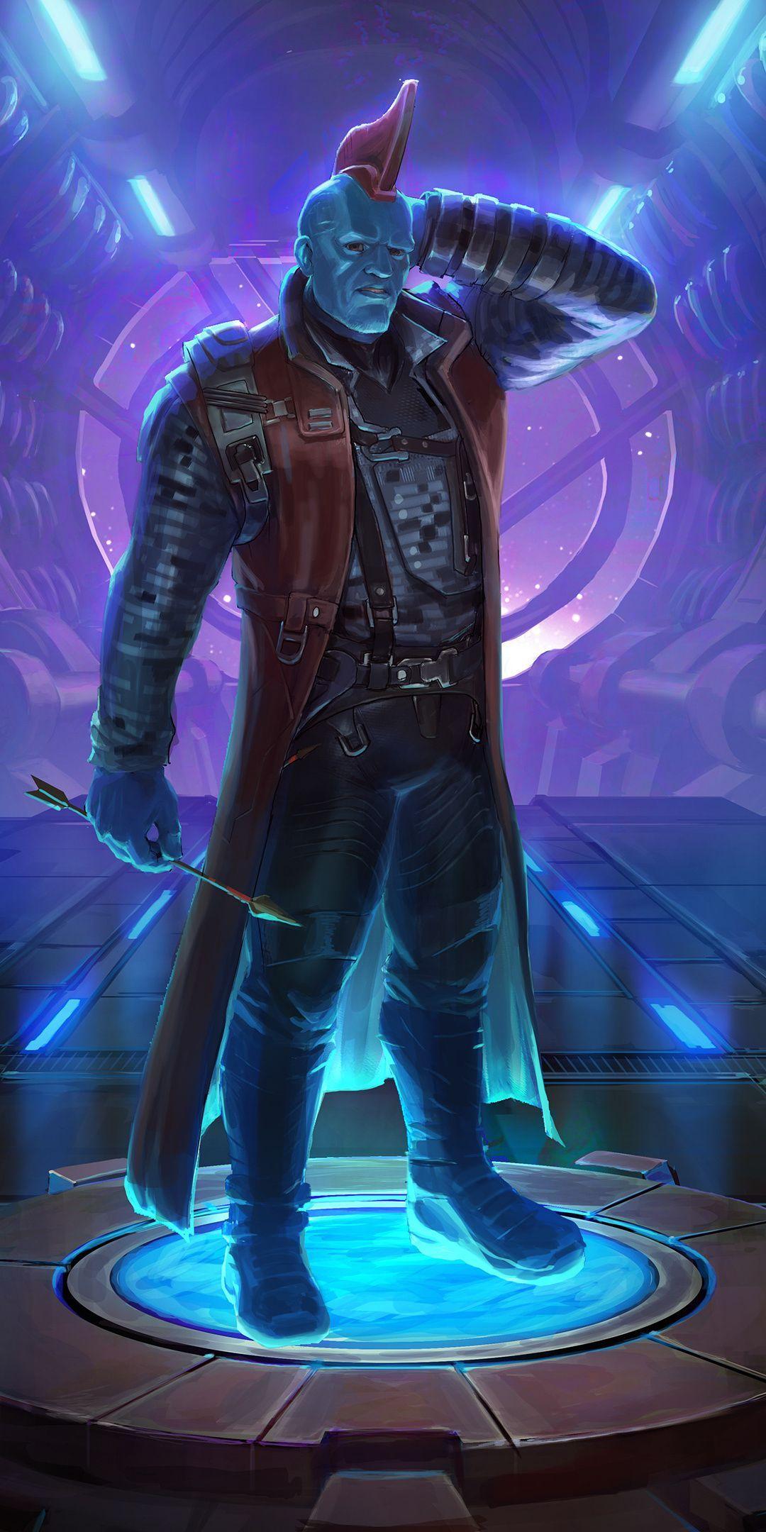1080x2160 Yondu, mobile game, Marvel: Contest of Champions, art, 1080x2160