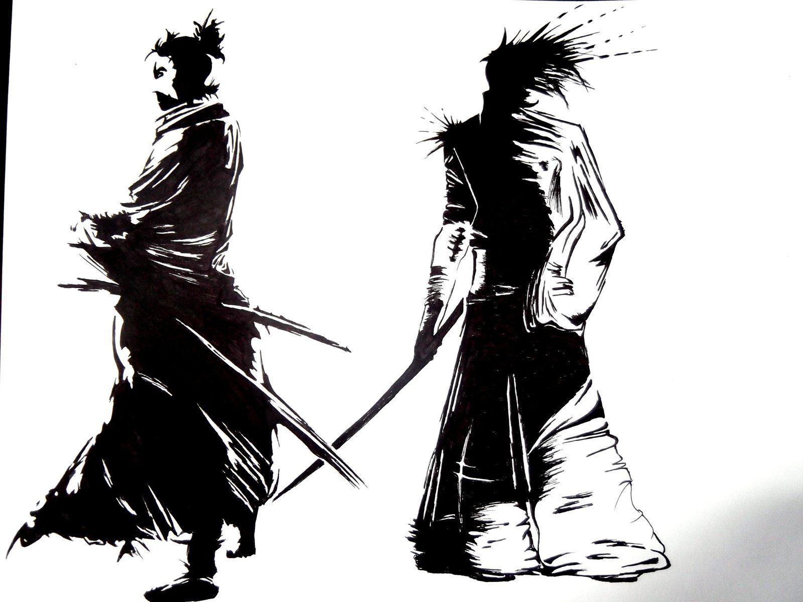 1600x1200 Drawn samurai bushido and in color drawn samurai bushido