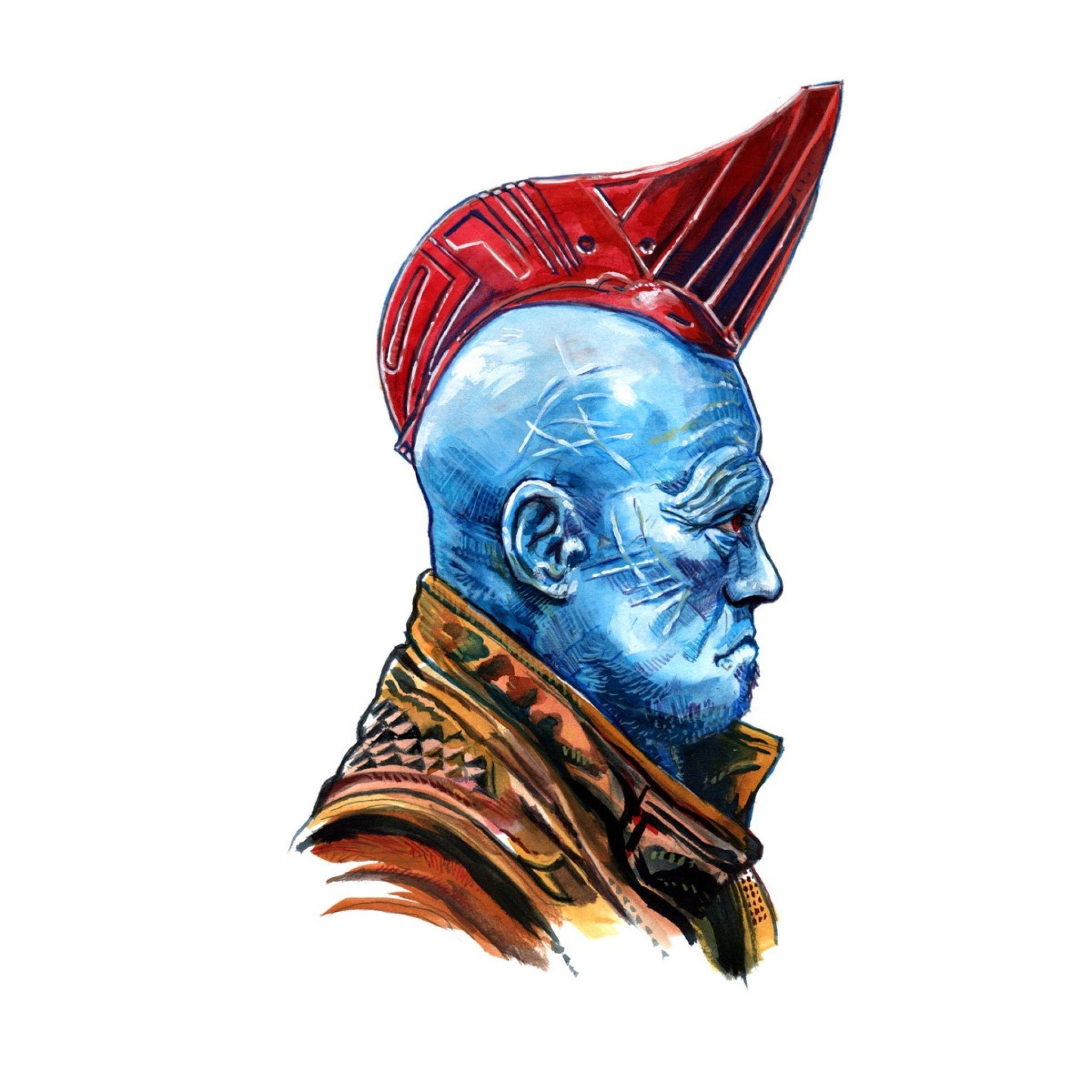 2048x2048 Yondu Guardians Of The Galaxy Minimalism iPad Air