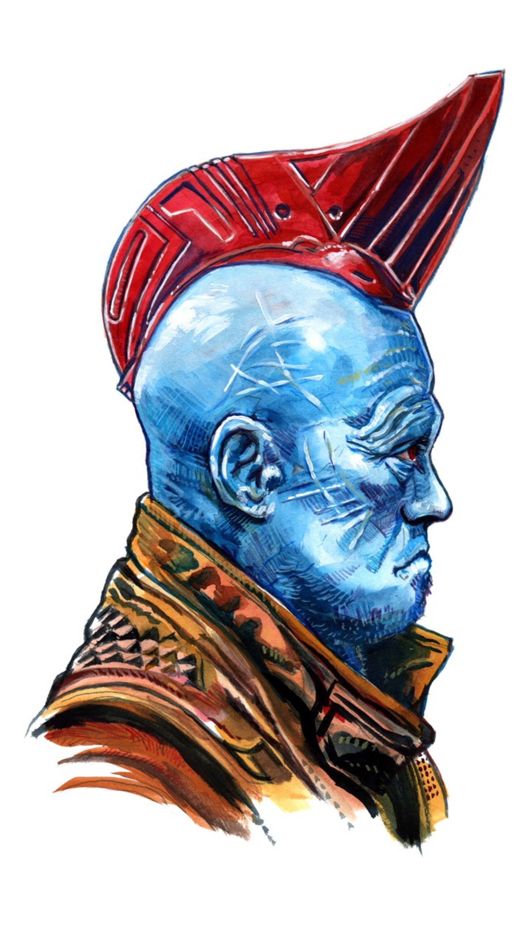 2160x3840 Yondu Guardians Of The Galaxy Minimalism Sony Xperia X