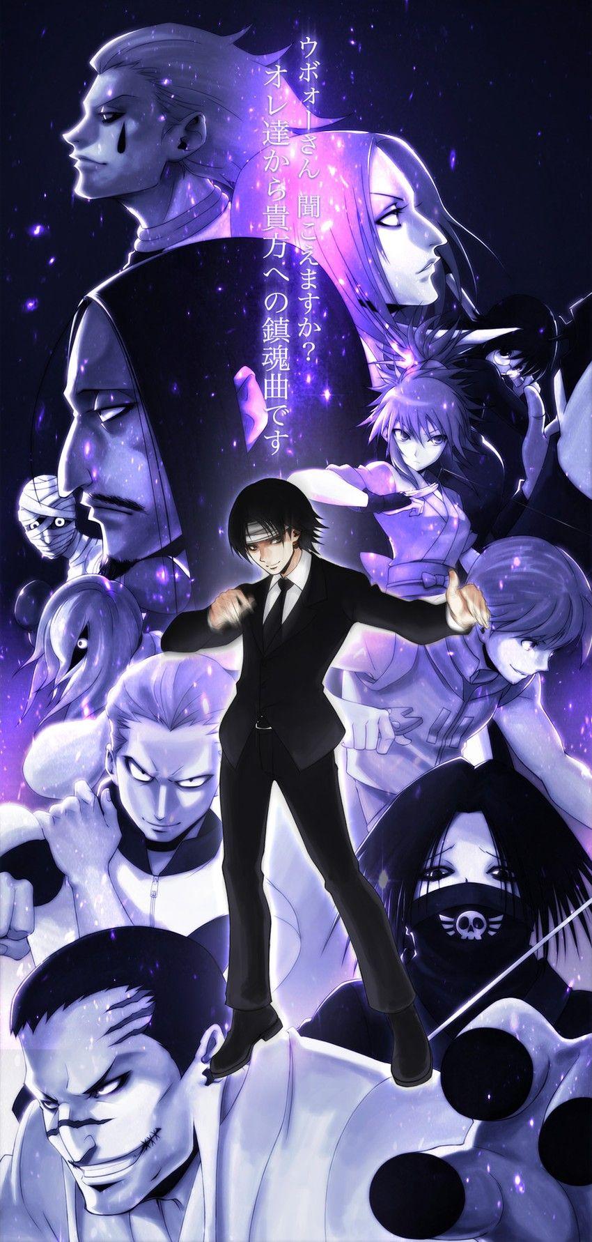 850x1782 shizuku, hisoka morow, chrollo lucilfer, machi, pakunoda và 7