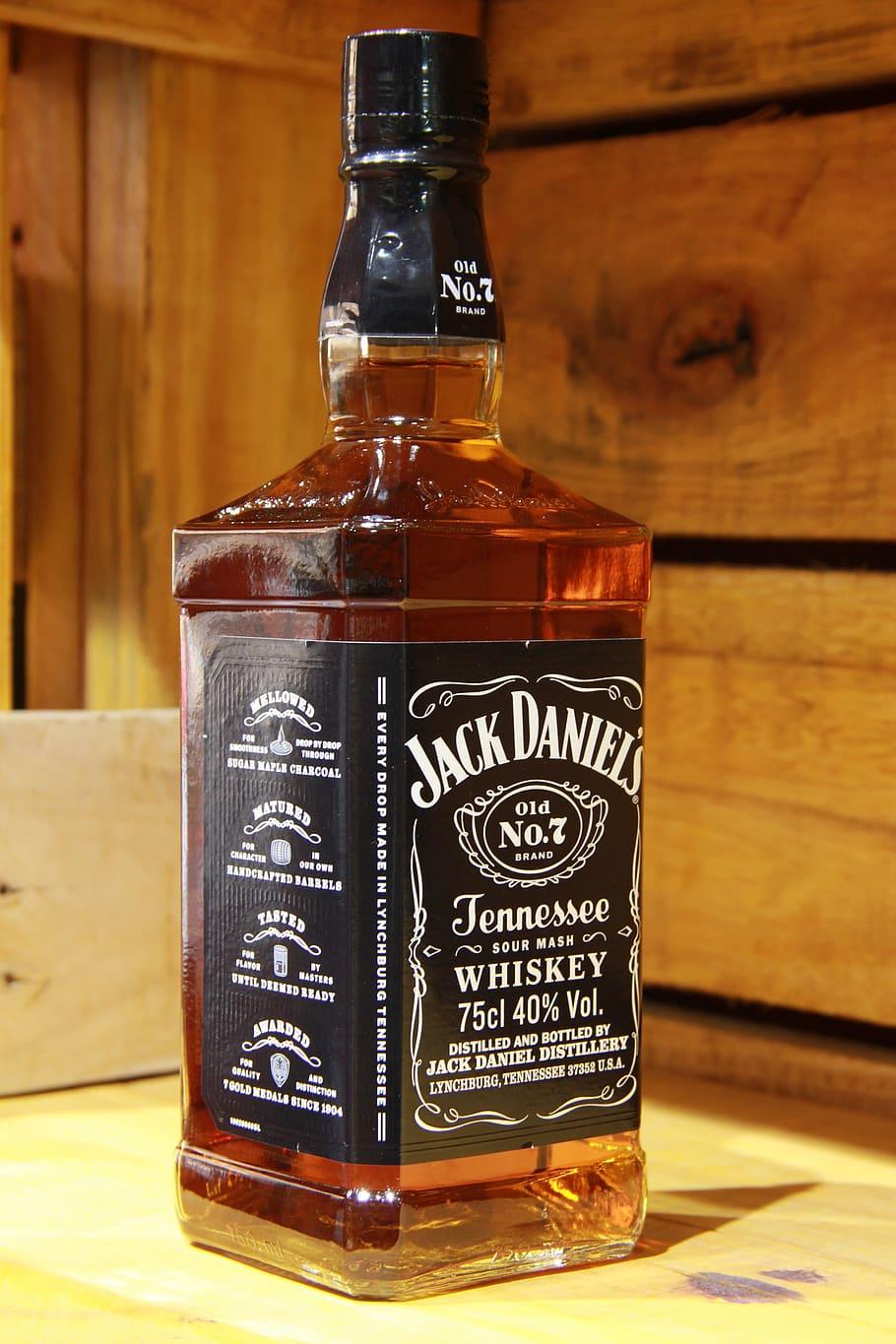 910x1365 HD wallpaper: whiskey, jack daniel's, whiskey imported, alcohol, drink, bottle