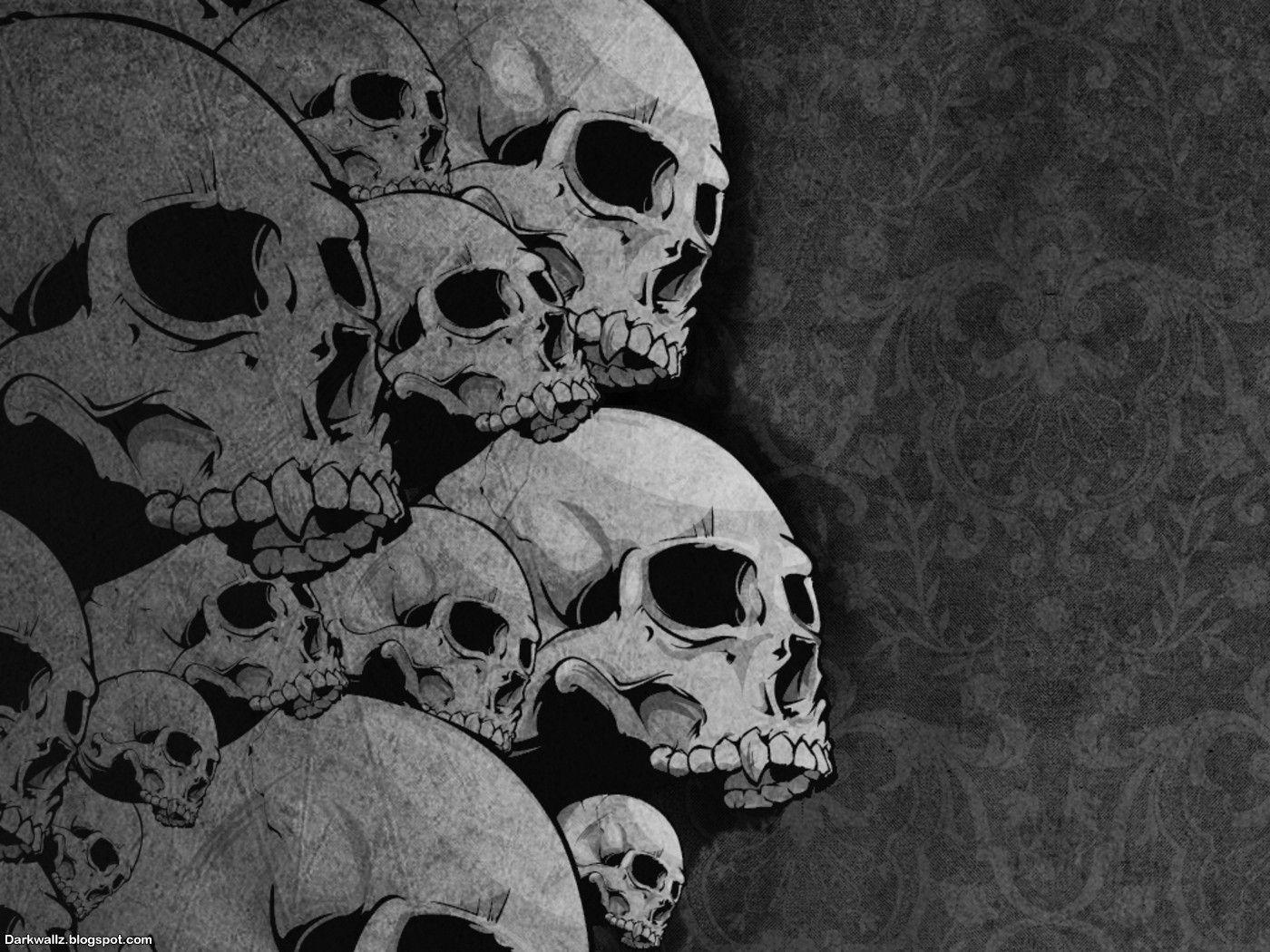 1400x1050 Gothic Skull, HD Wallpaper & background Download