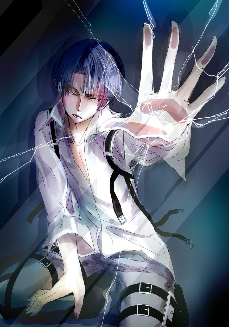 880x1254 Levi Ackerman on Titan Wallpaper