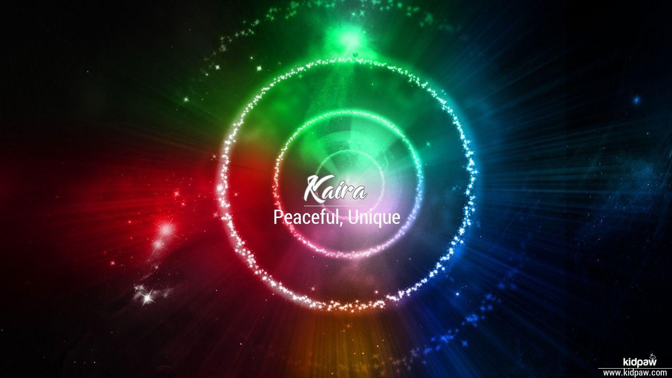 1366x768 Kaira 3D Name Wallpaper for Mobile, Write कैरा Name on Photo