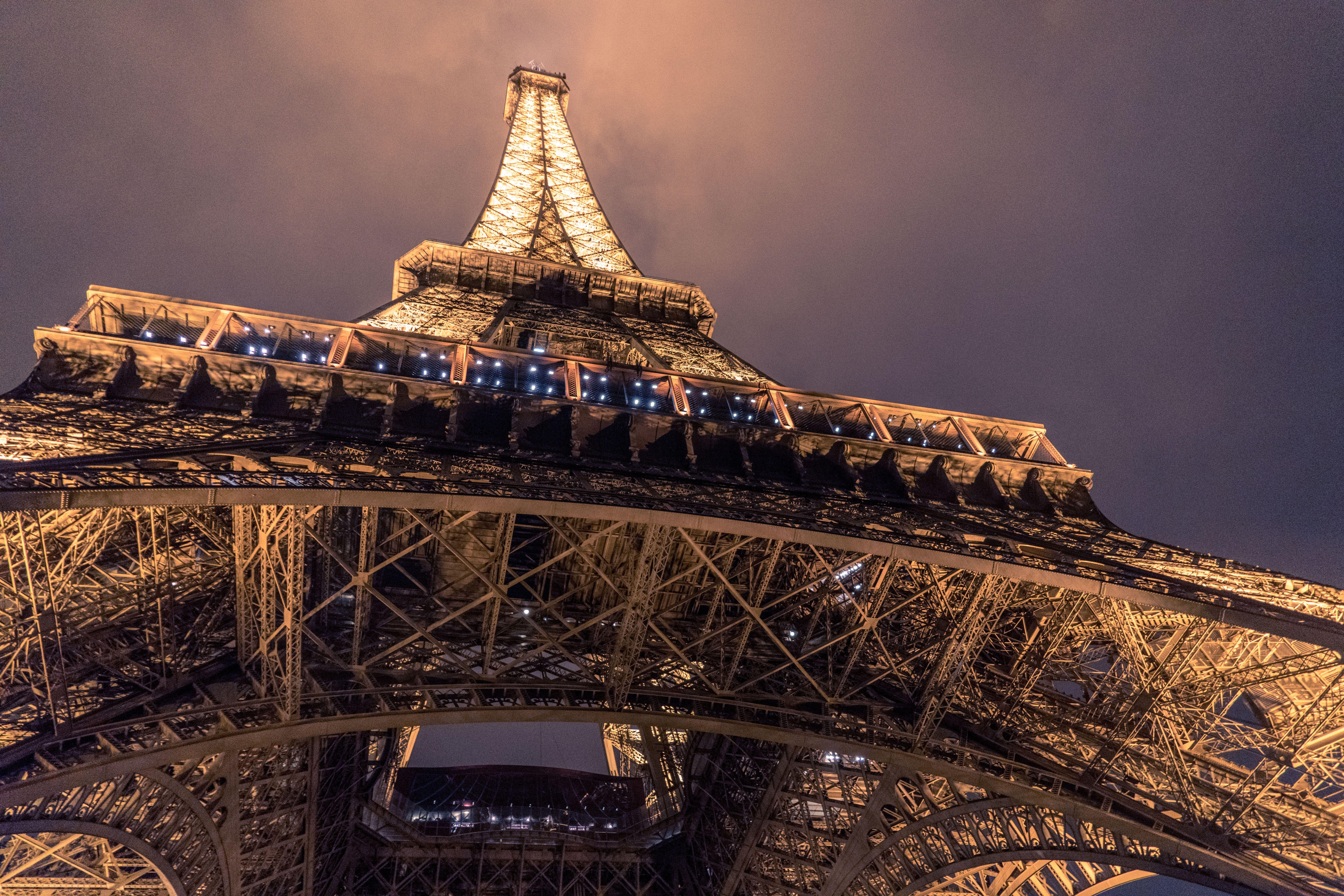 7952x5304 7952x5304 #monument, #eiffel tower, #france, #cloud