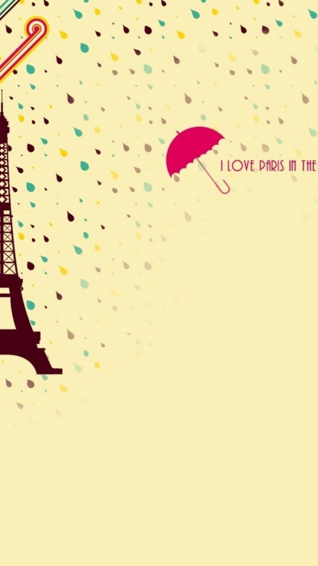 1080x1920 Paris Girly Wallpaper For iPhone X Cute Wallpaper
