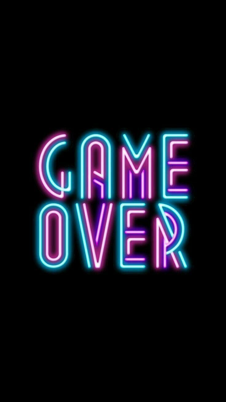736x1309 Game Over Screen Wallpaper, Wallpaper S, Wallpaper Sign