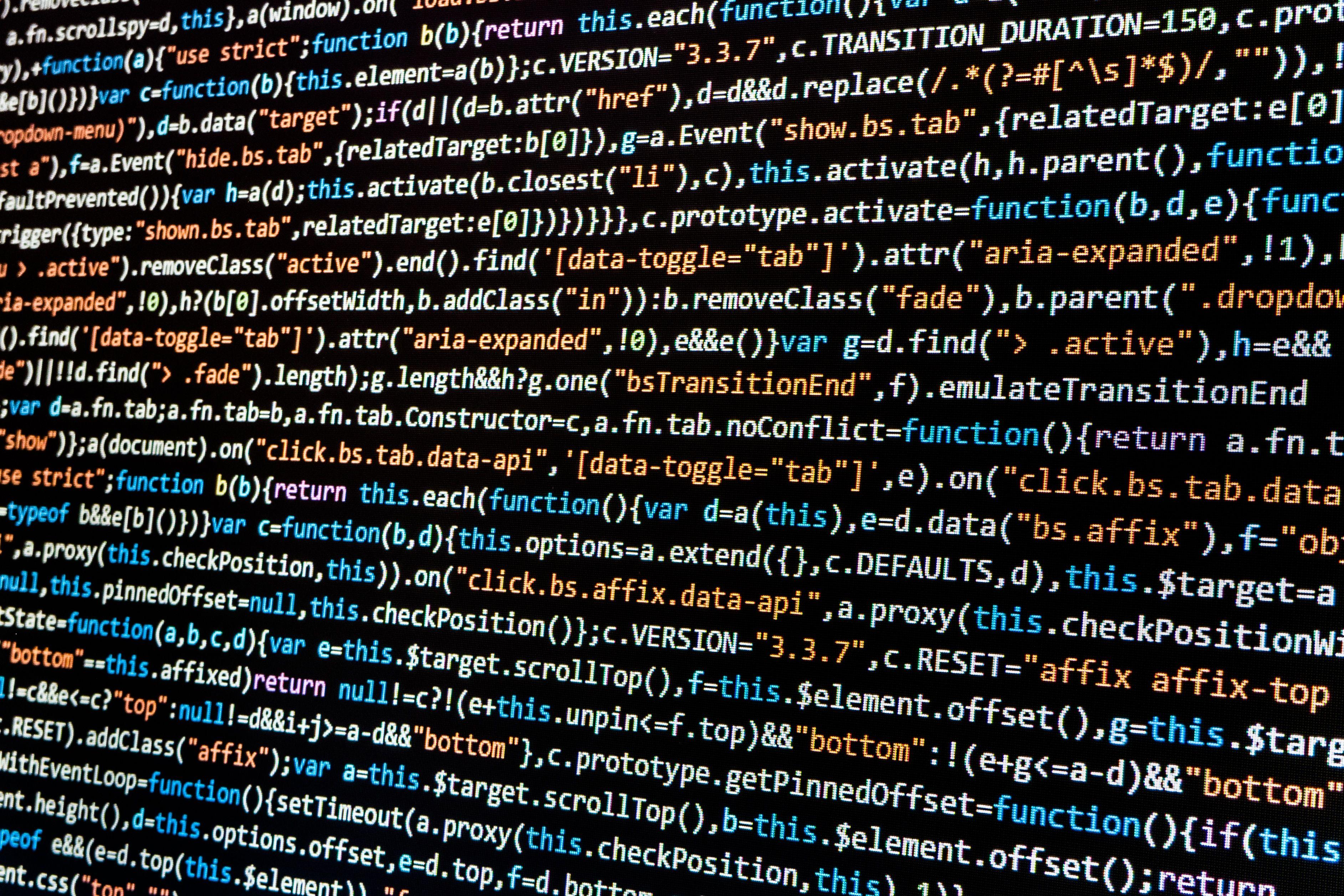 3769x2513 Computer Code HD Wallpaper