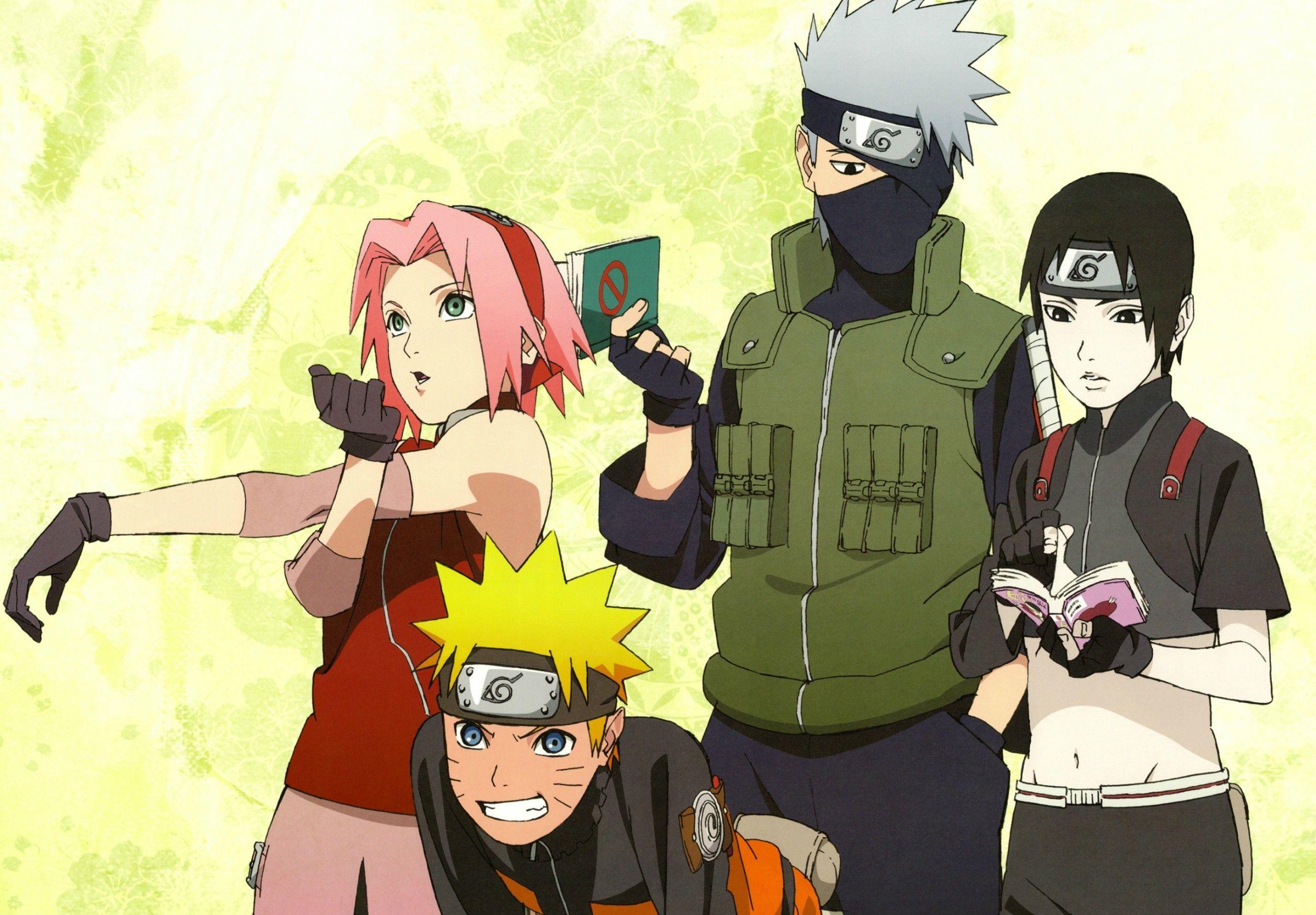2560x1780 Naruto Team 7 Wallpaper