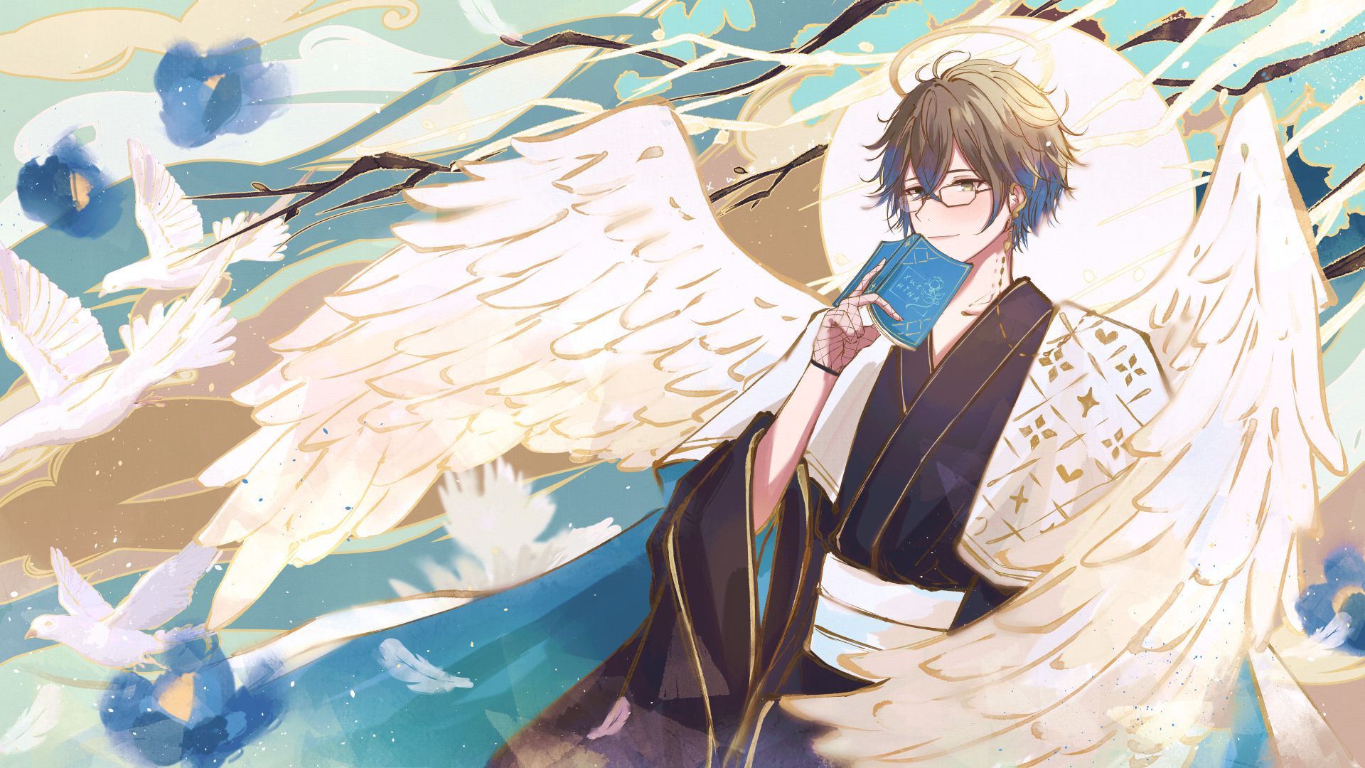 1920x1080 Download Luxiem Ike Eveland Anime Virtual Youtuber HD Wallpaper
