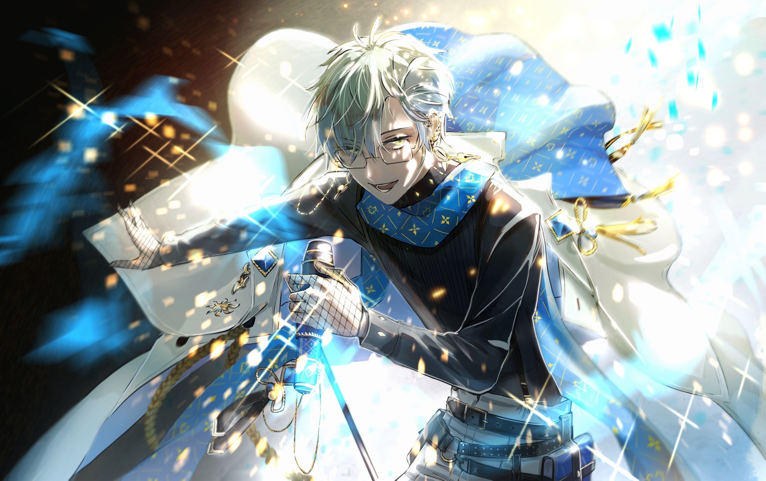 2653x1668 Download Luxiem Ike Eveland Anime Virtual Youtuber HD Wallpaper