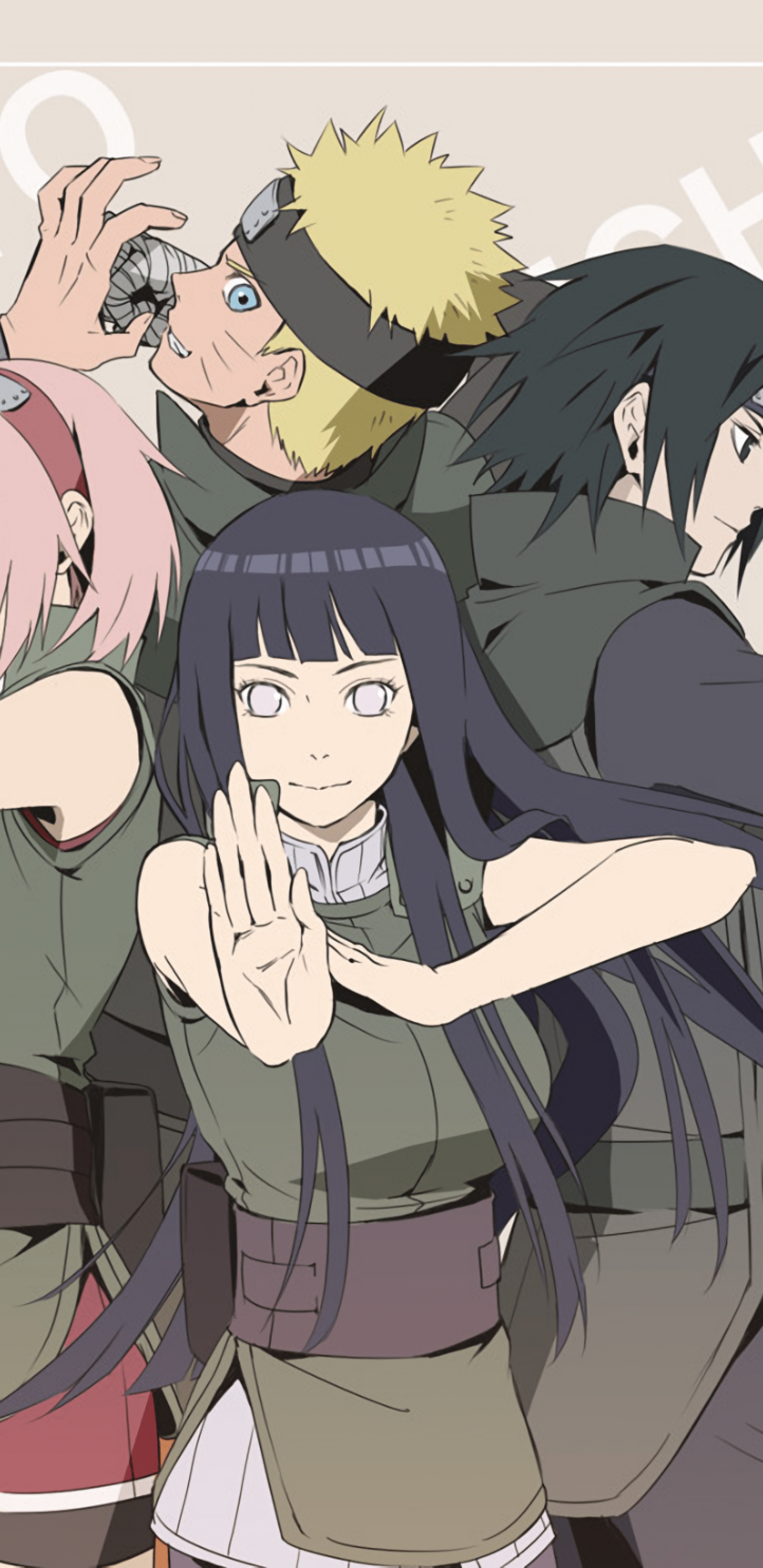 1440x2960 Download 1440x2960 Naruto, Team Sakura, Sasuke, Hinata