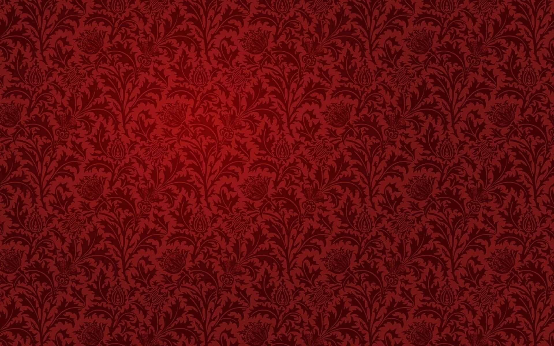 1920x1200 Download Damask Pattern In Maroon Color Wallpaper