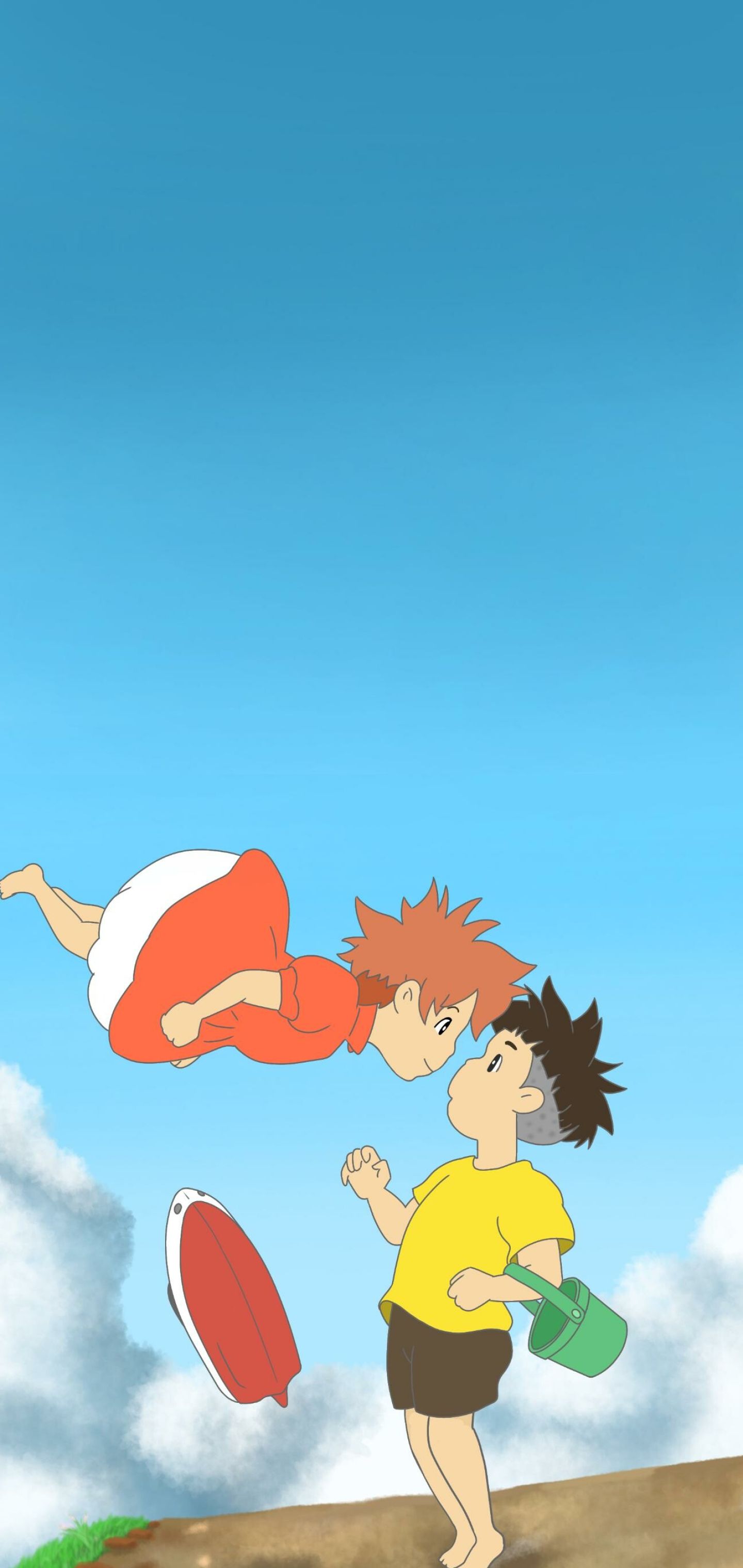 1440x3040 Ponyo Wallpaper