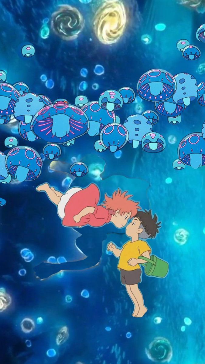 675x1200 Ghibli movie Ponyo