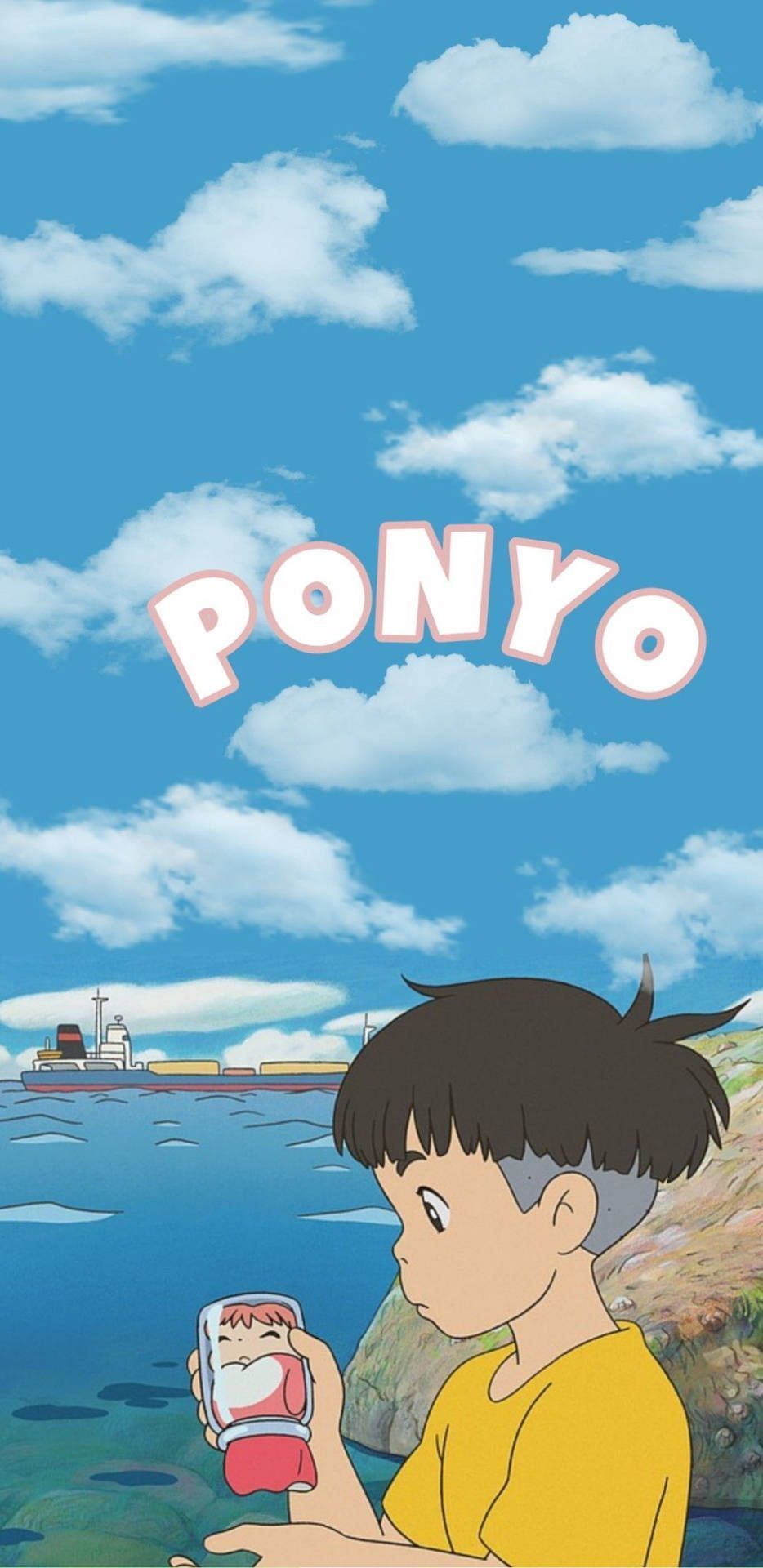 934x1920 Ponyo Background