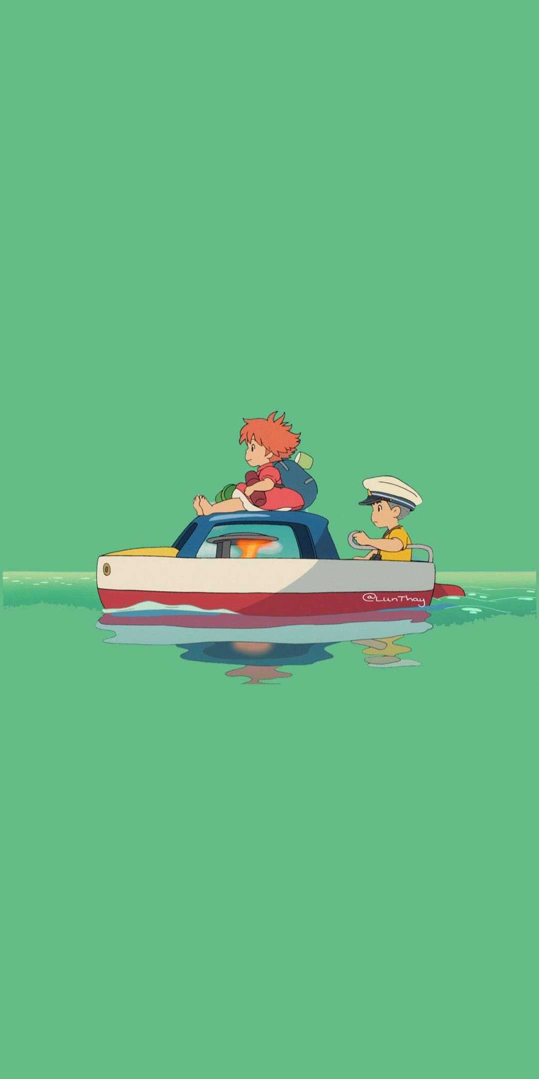 1080x2160 Ponyo Wallpaper