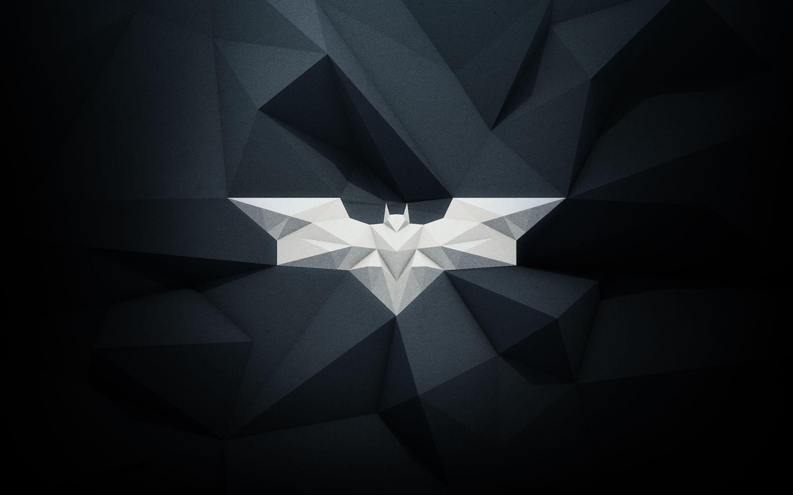 2560x1600 Modern Batman Logo desktop PC and Mac wallpaper
