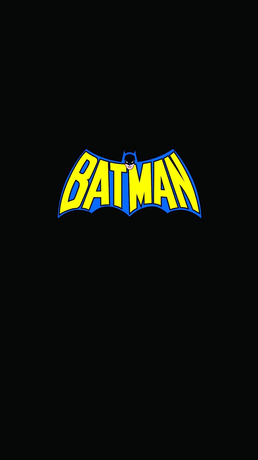 1080x1920 Old Batman Logo [Amoled Friendly]