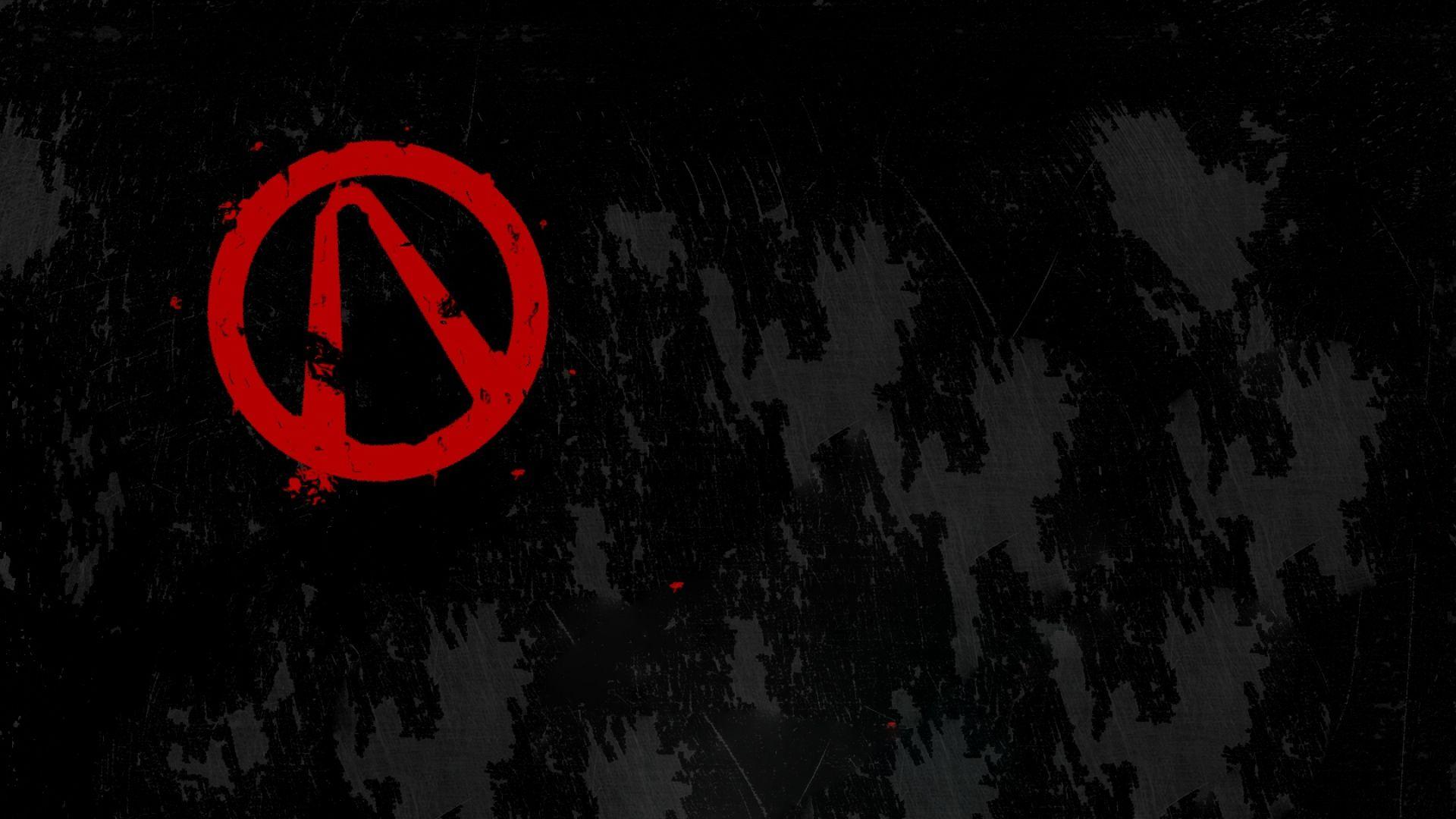 1920x1080 Download Wallpaper 1920x1080 abstract, black, red, sign Full HD