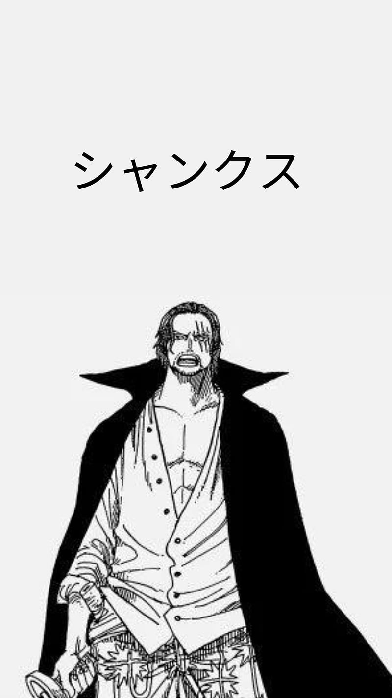 800x1422 Akagami no Shanks, manga, one piece, HD phone wallpaper