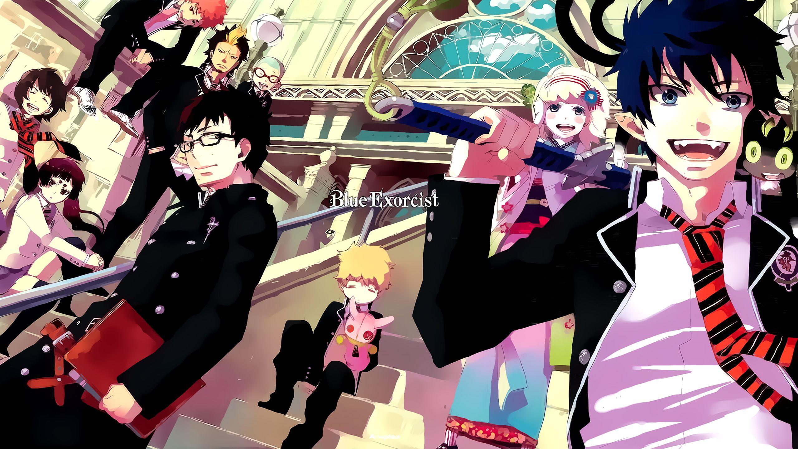 2560x1440 Blue Exorcist HD Wallpaper and Background Image