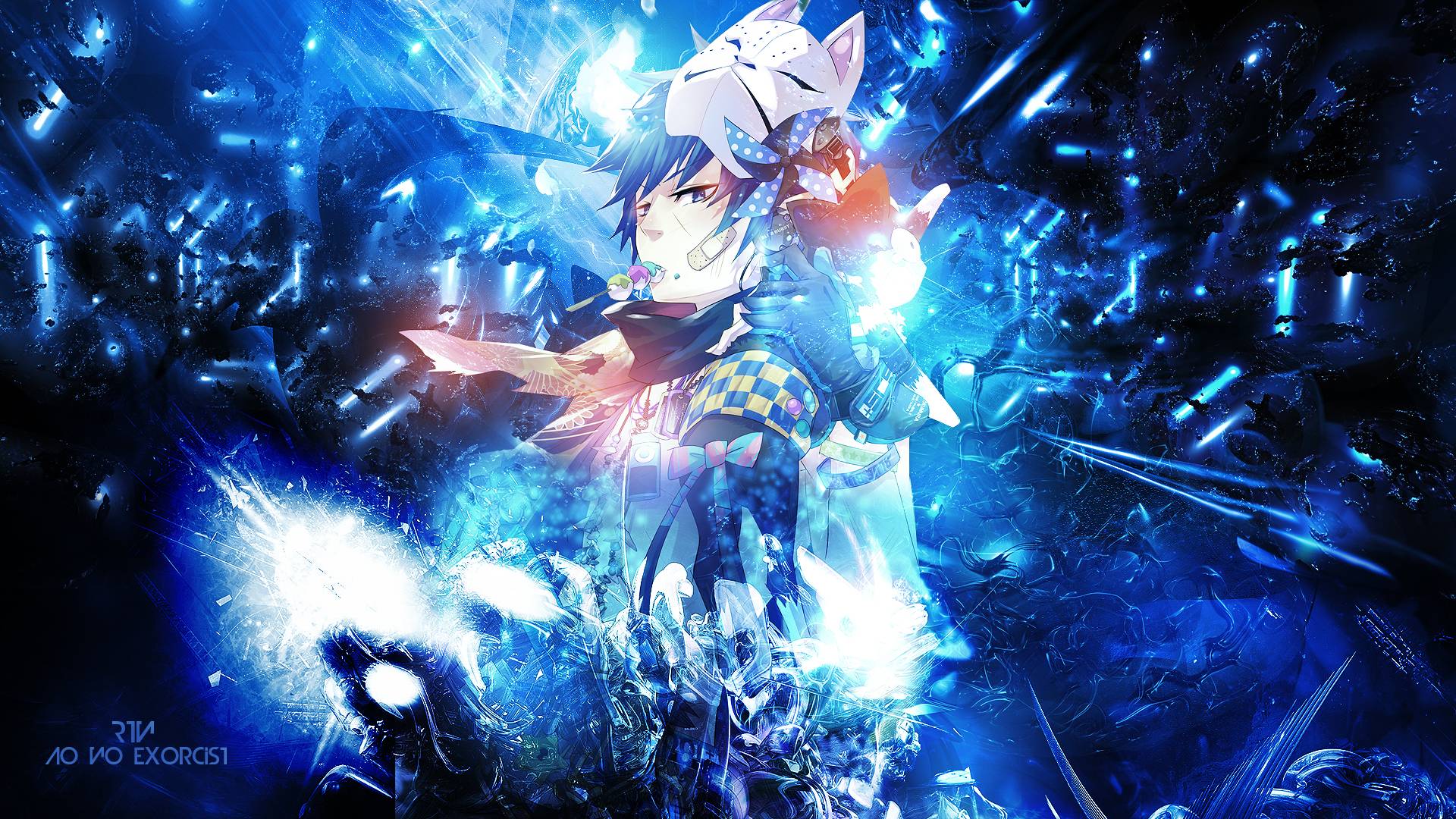 1920x1080 Blue Exorcist Wallpaper