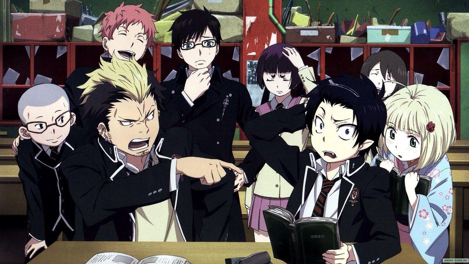 1600x900 Cute Ao No Exorcist wallpaper I found online. Blue exorcist