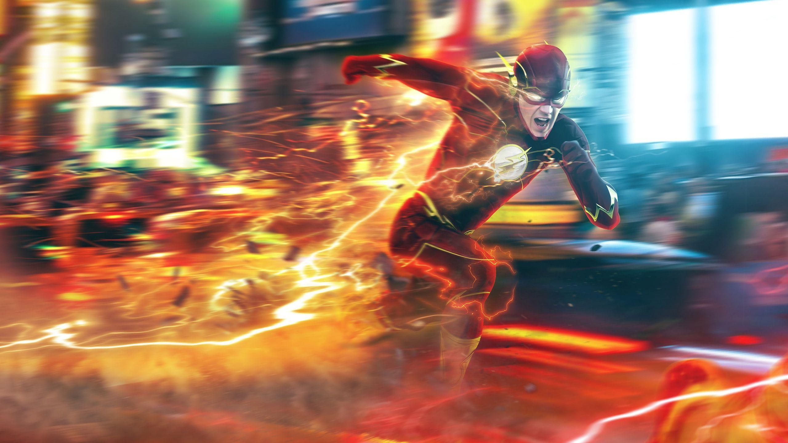 2560x1440 Wallpaper The Flash Best TV Series of Grant Gustin Movies in 2020
