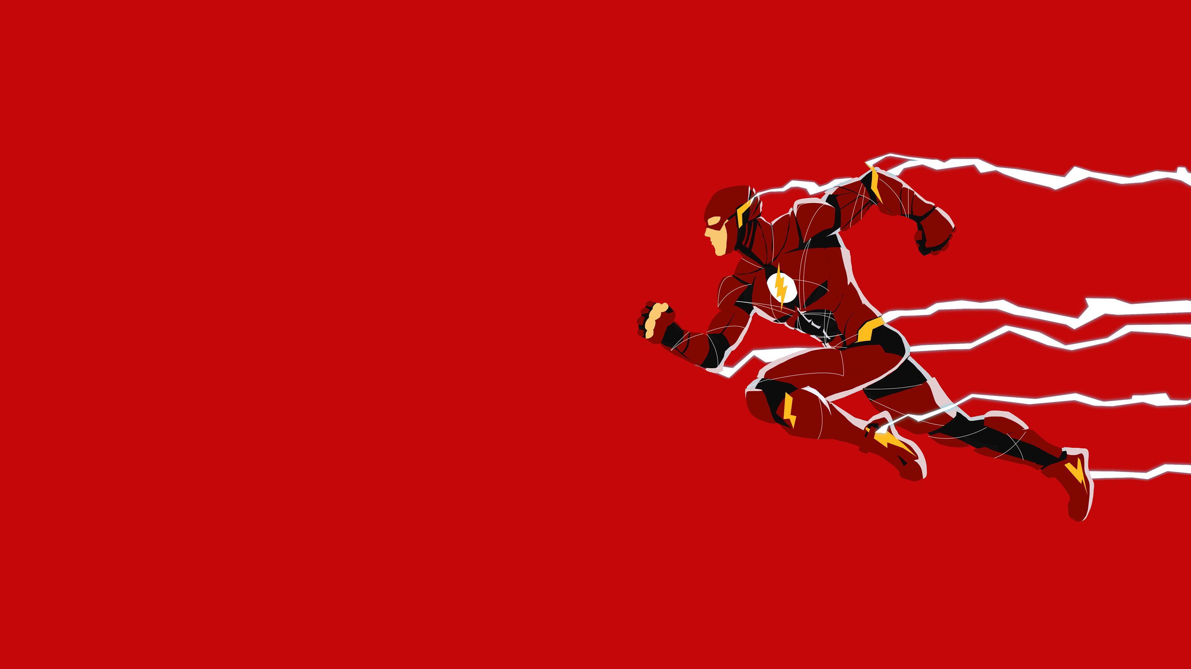 3840x2160 Minimalist Flash Wallpaper 4k