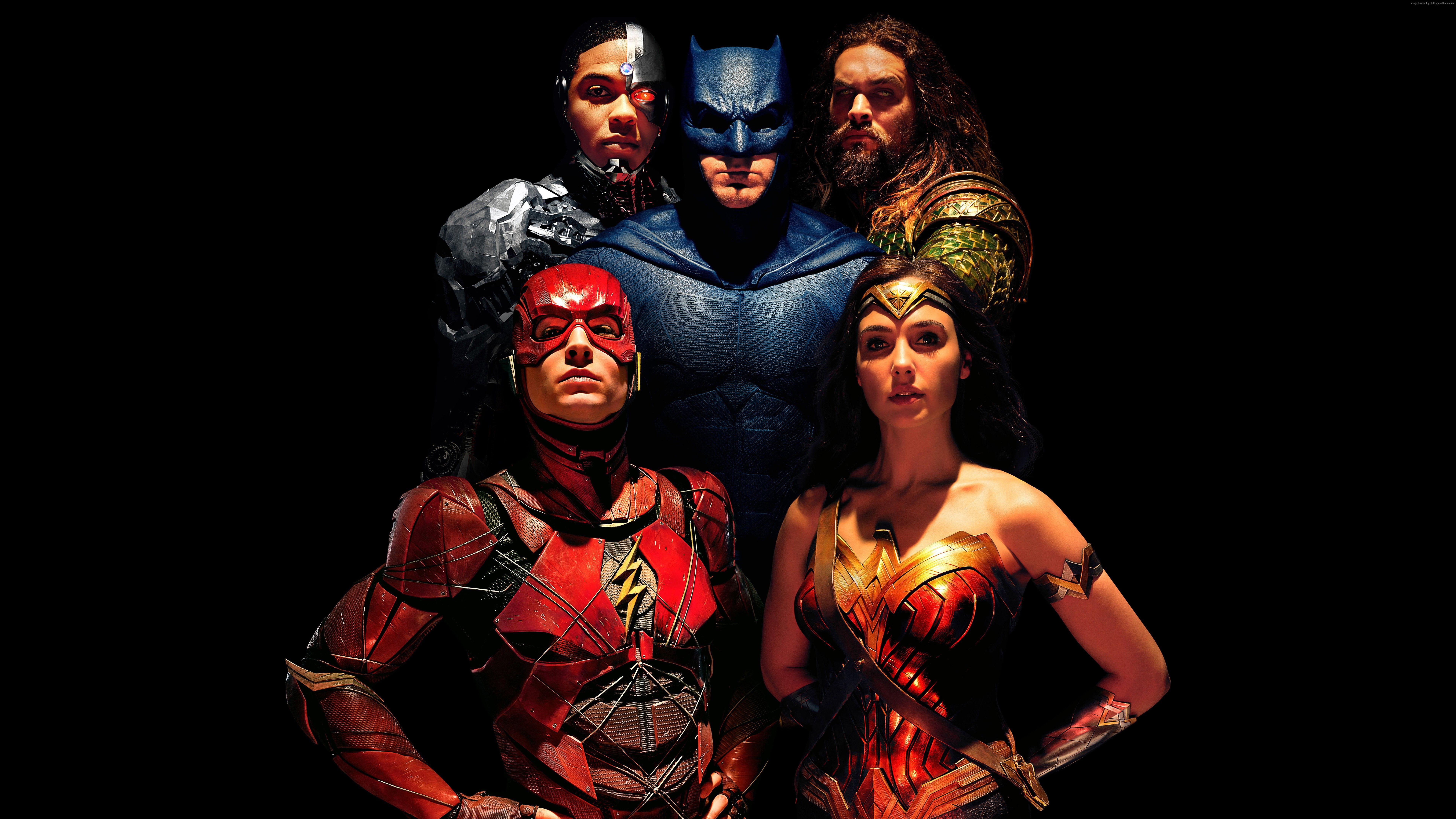 7680x4320 #Wonder Woman, k, #Batman, #Justice League, #The Flash