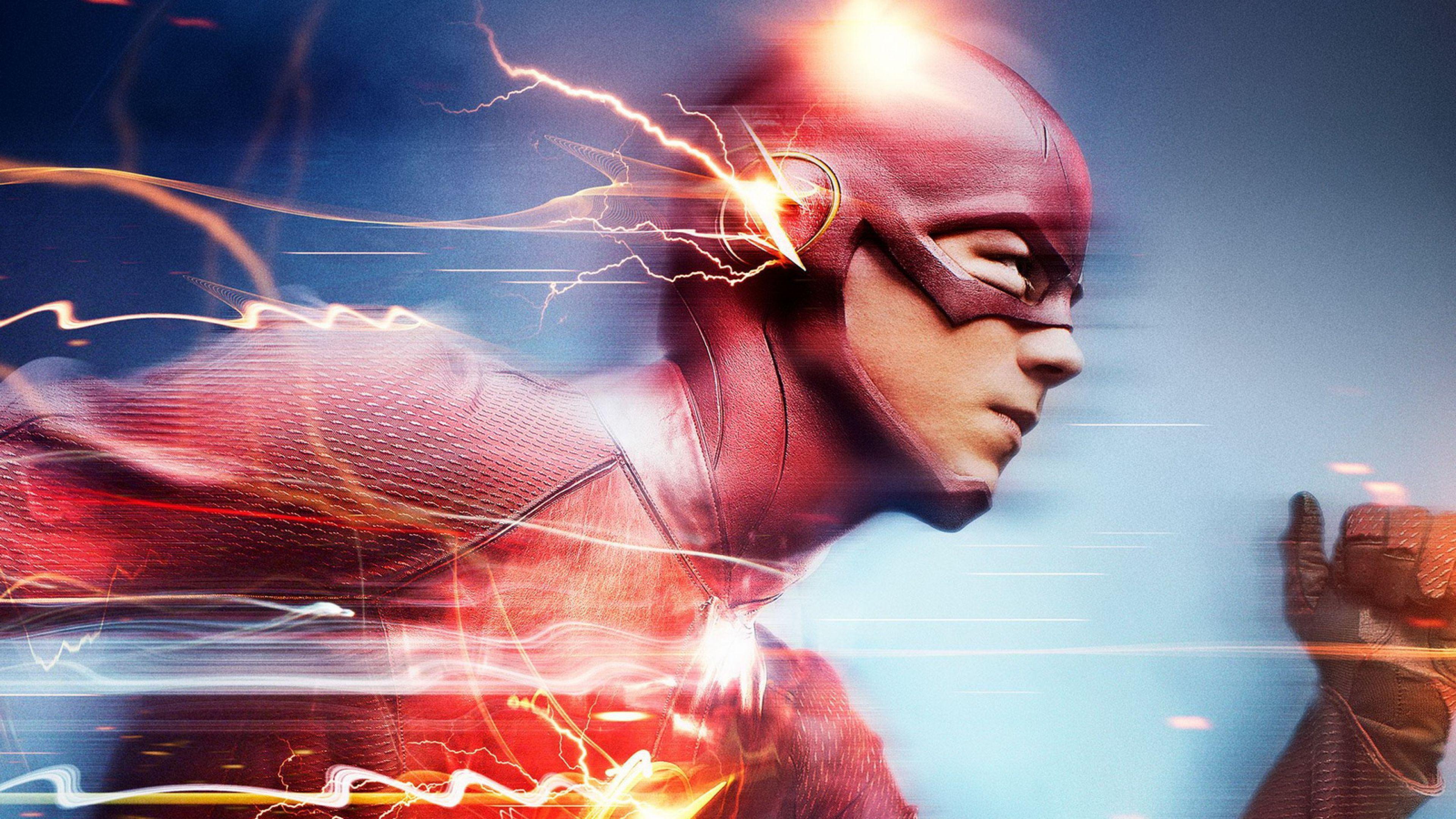 3840x2160 Grant Gustin Wallpaper