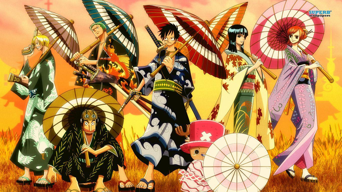 1366x768 Anime Wallpaper One Piece