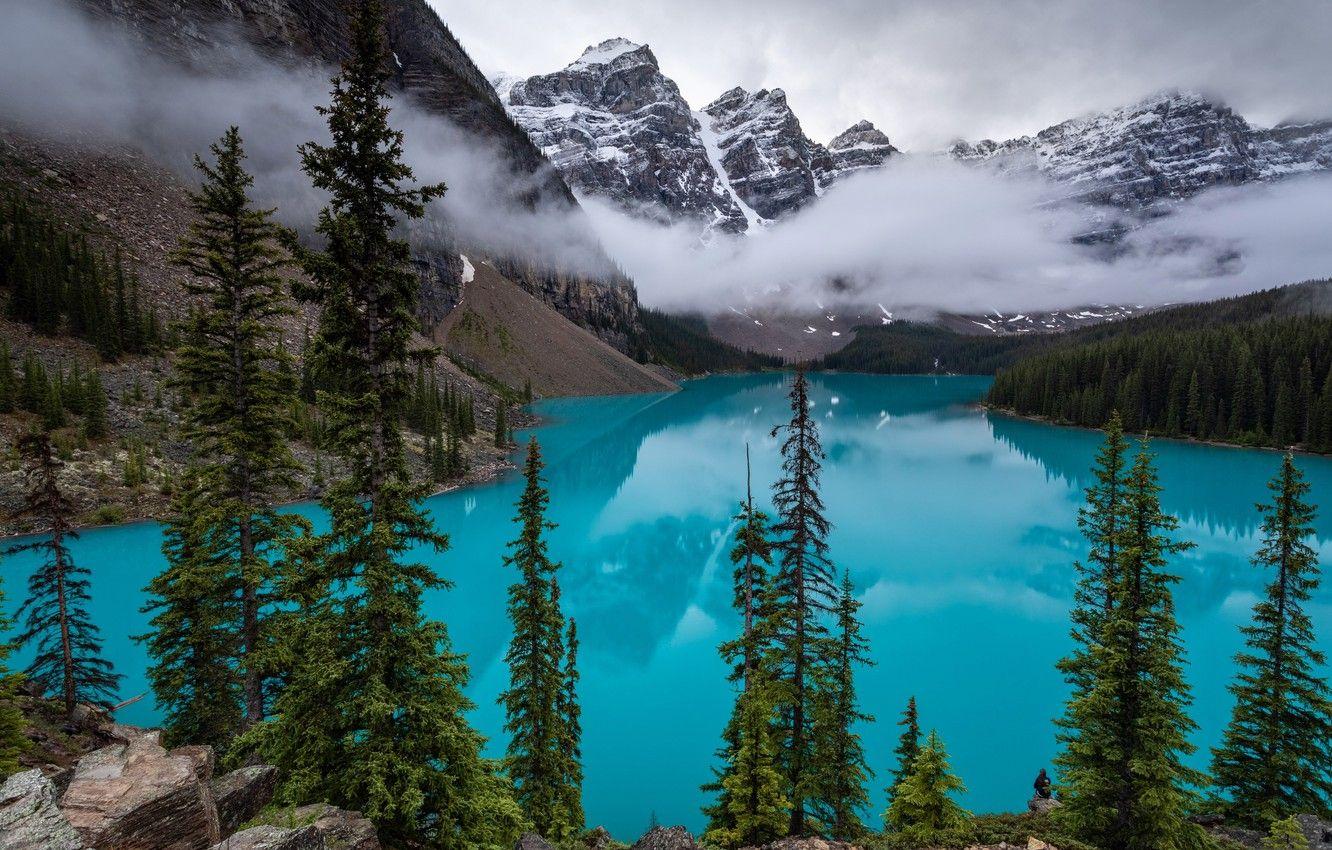 1332x850 Wallpaper Canada, Banff national Park, moraine lake image