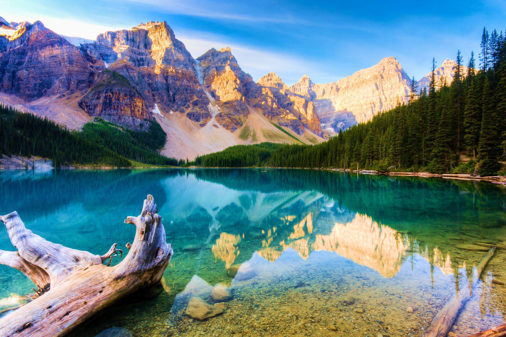 2048x1365 Moraine Lake Wallpaper (2048x1365 px)