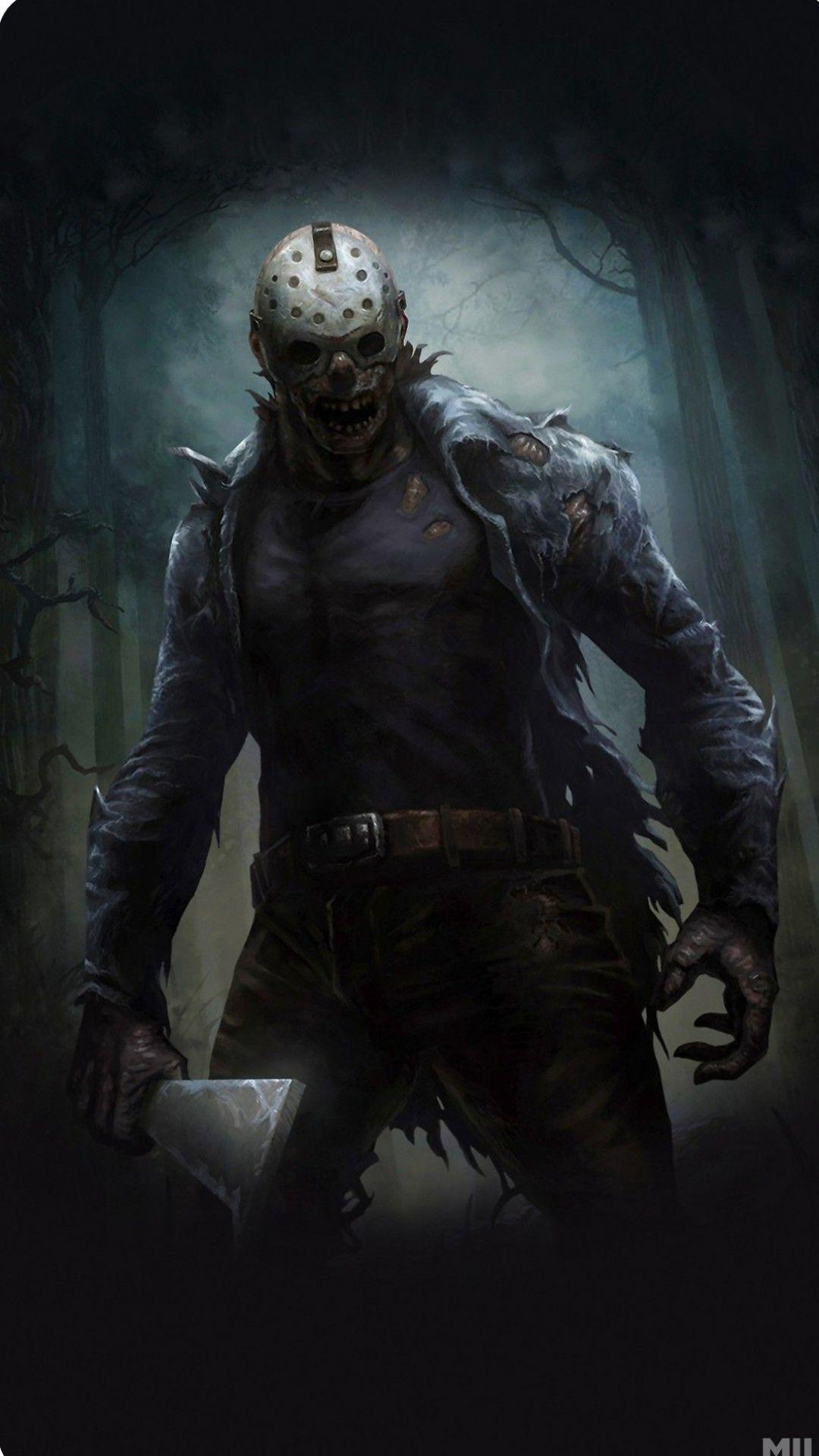 1080x1920 Download Jason Voorhees, Crystal Lake Wallpaper Voorhees