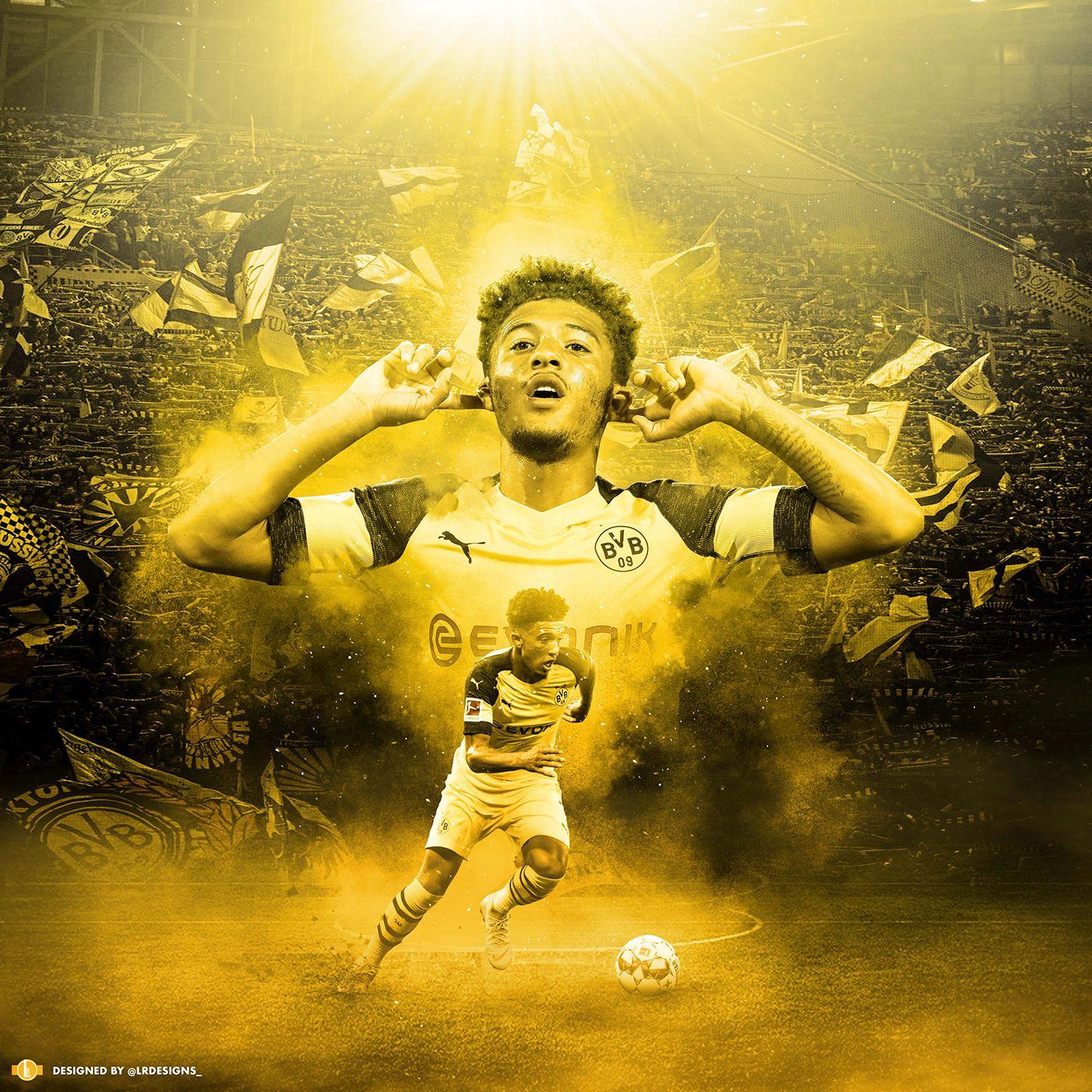 Jadon Sancho Wallpapers Top Free Jadon Sancho Backgrounds Wallpaperaccess