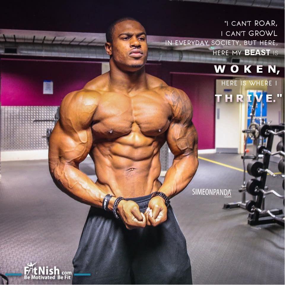 961x961 Simeon Panda Motivation. At home workout plan, Motivation