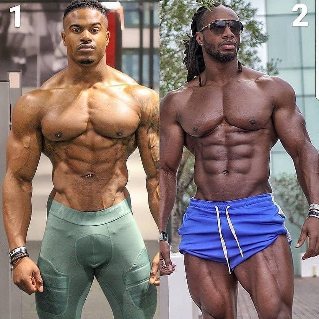 1080x1080 Simeon panda and Ulisses. Muscle men, Fitness motivation