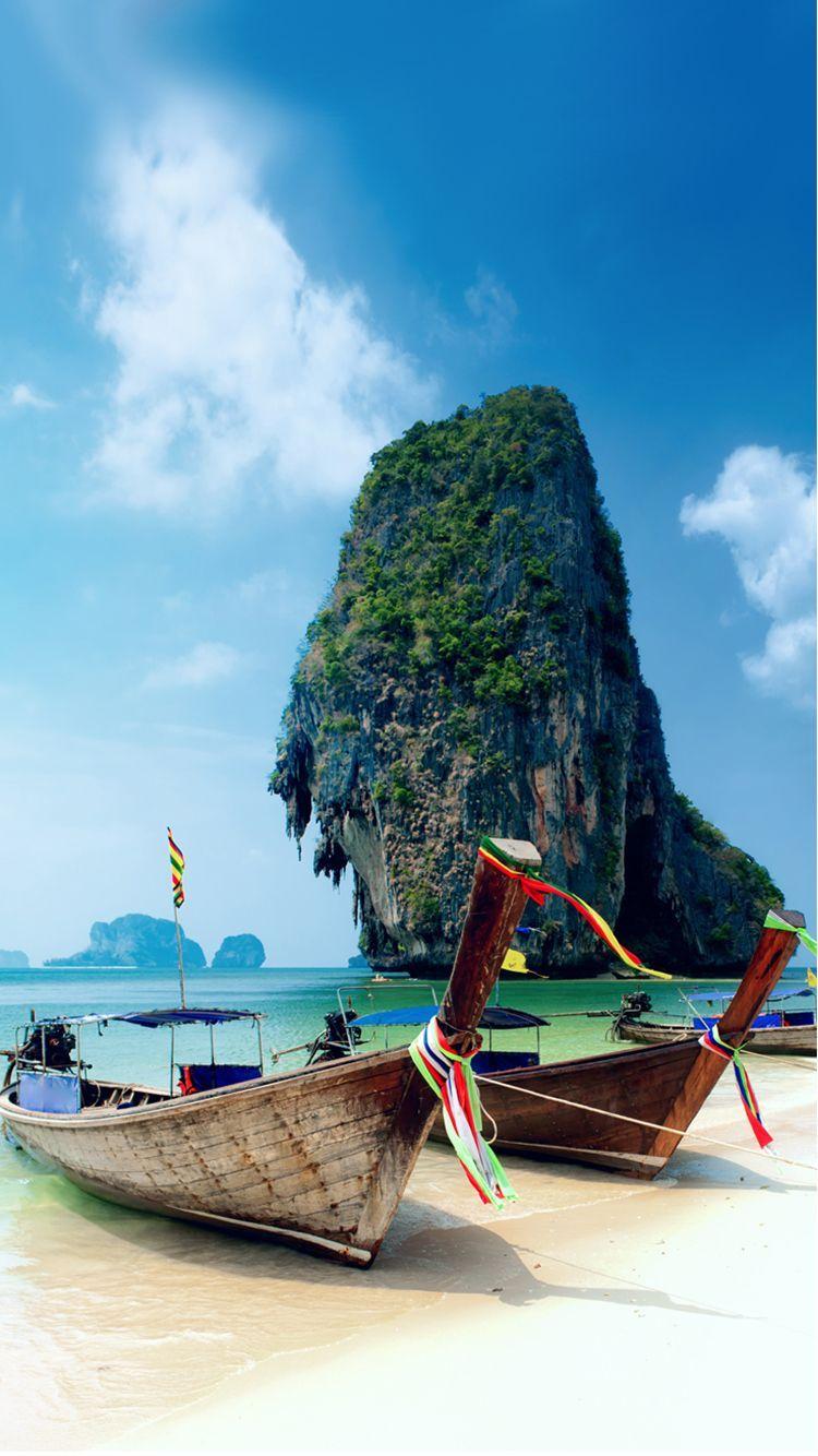 750x1334 Krabi Island Thailand Beach iPhone 6 Wallpaper