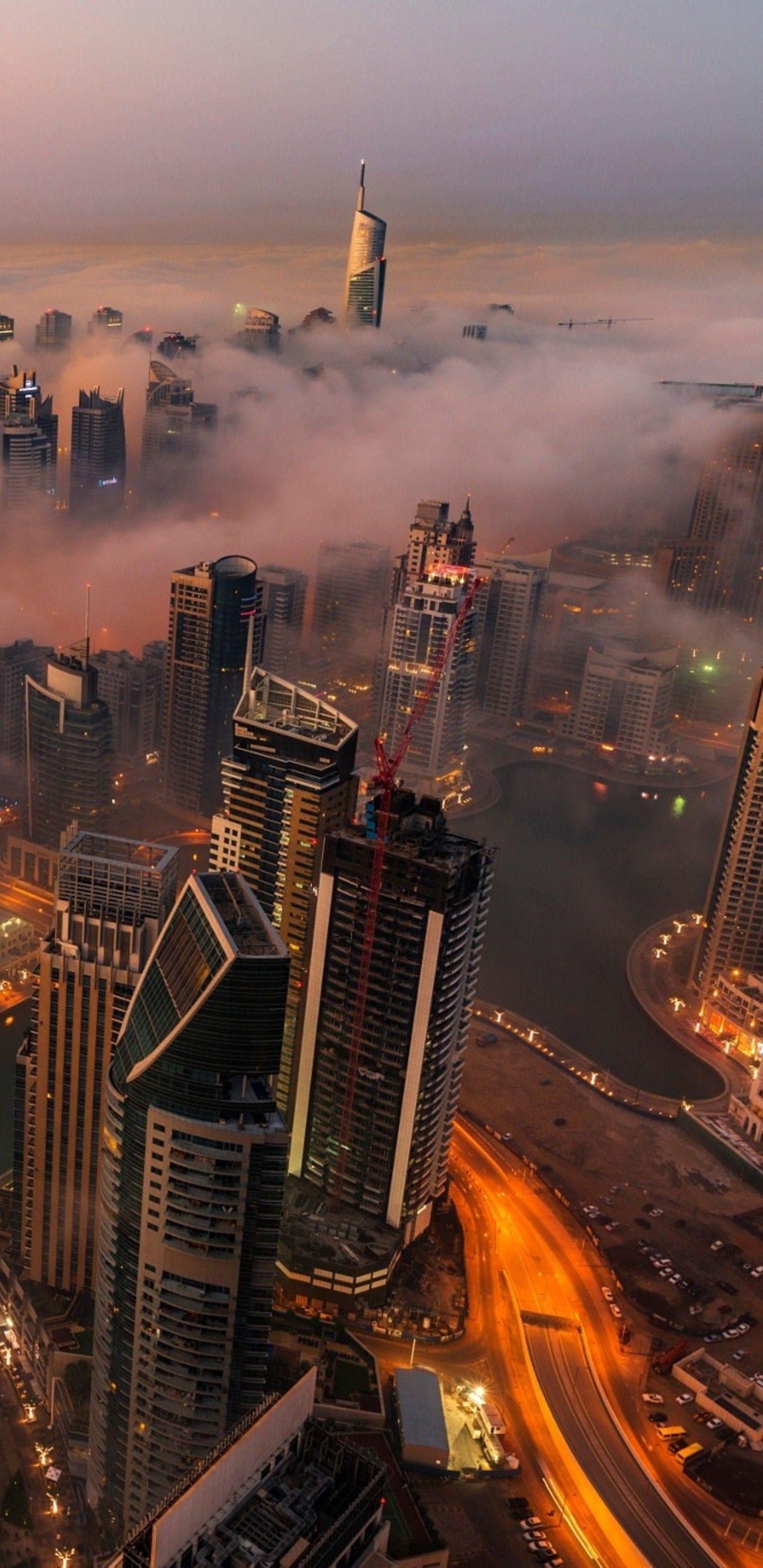 1440x2960 Dubai 4K Wallpaper