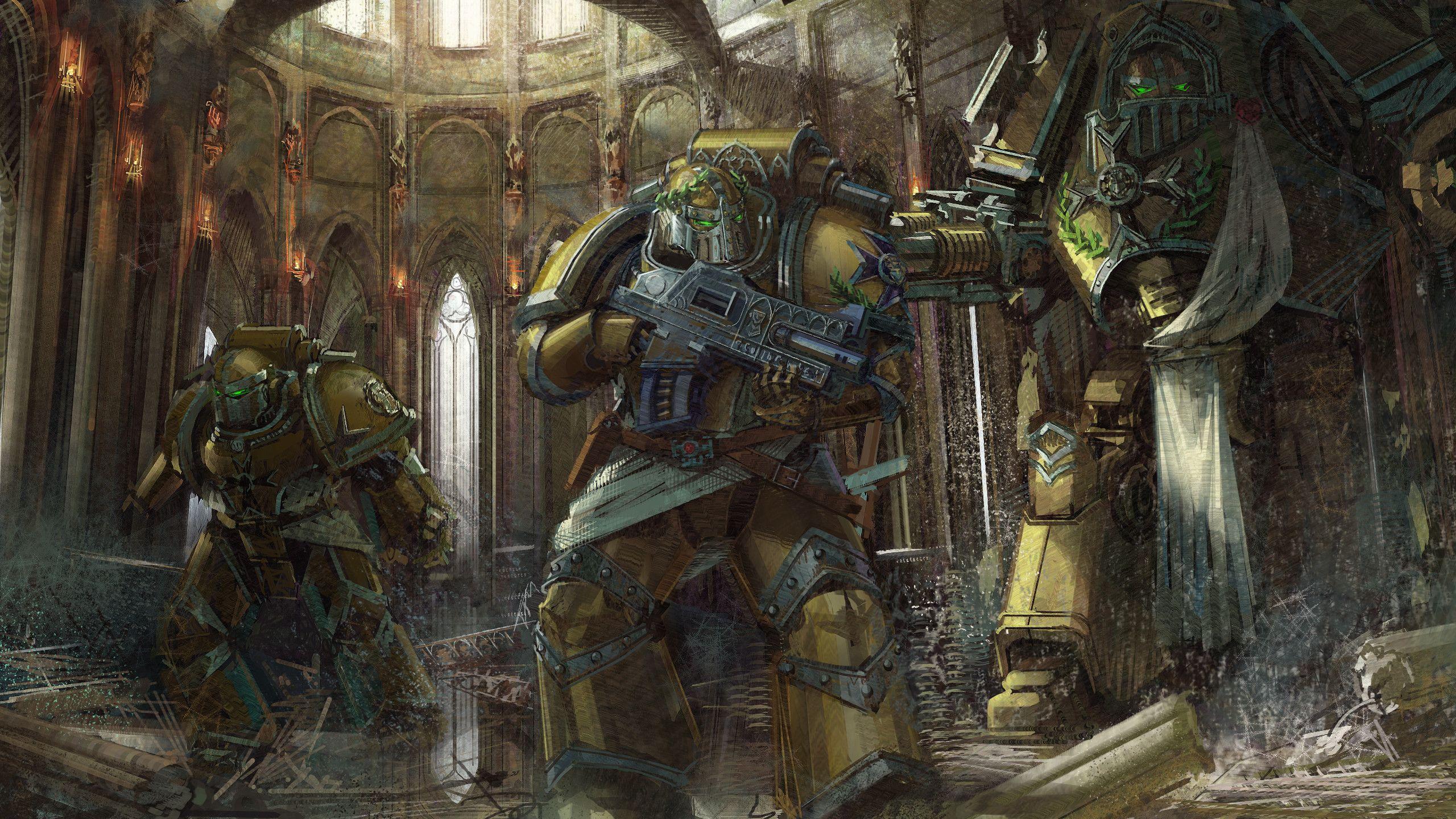 2560x1440 Imperial Fists Wallpaper